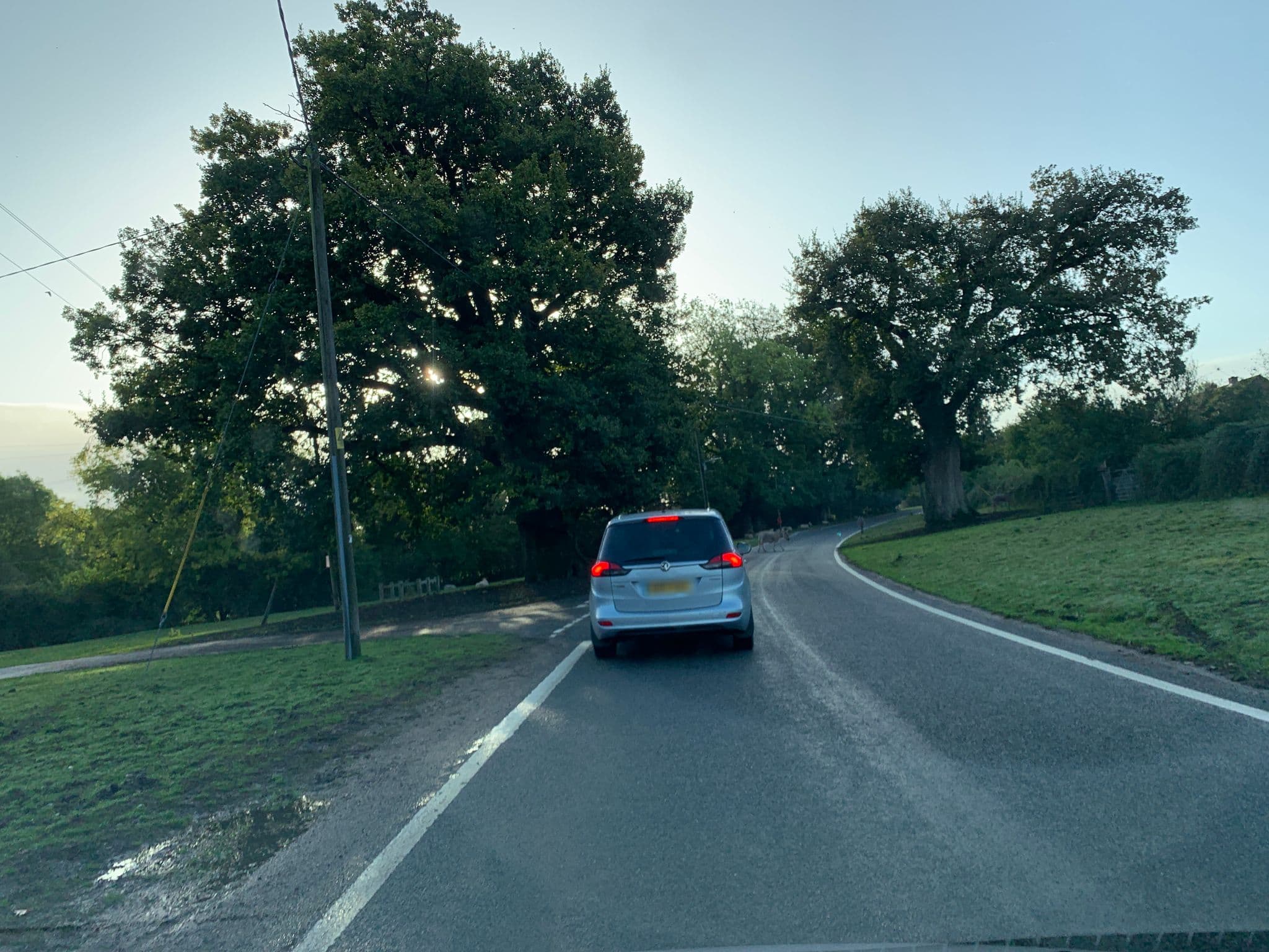 Street view near Wych Green Cottage Bed & Breakfast, West Wellow — © iced (CC BY-SA · Mapillary)