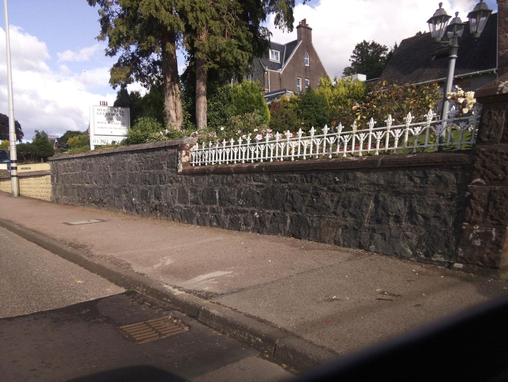 Street view near Myrtle Bank Guest House, Fort William