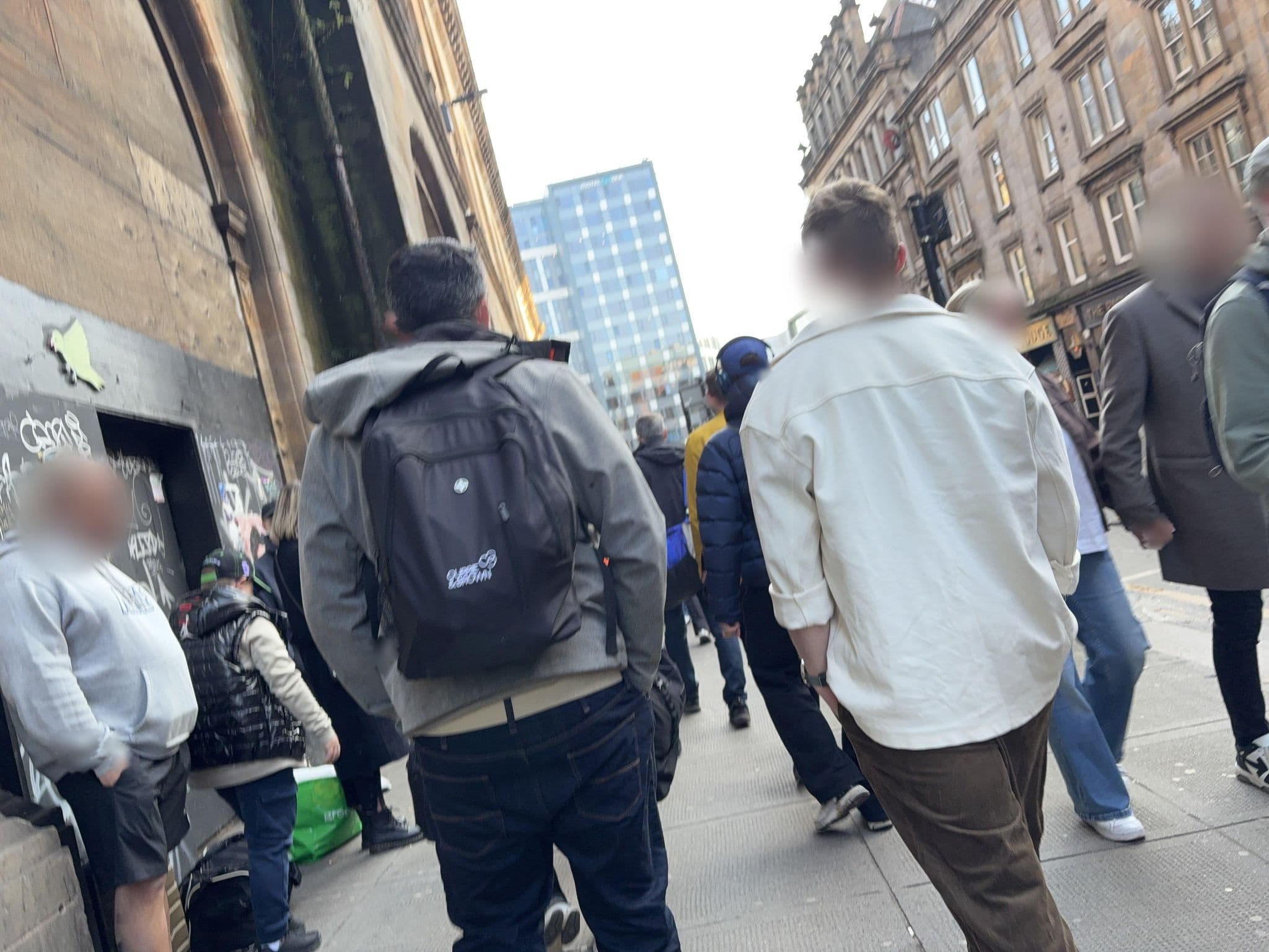 Street view near Artto Hotel, Glasgow — © gmc (CC BY-SA · Mapillary)