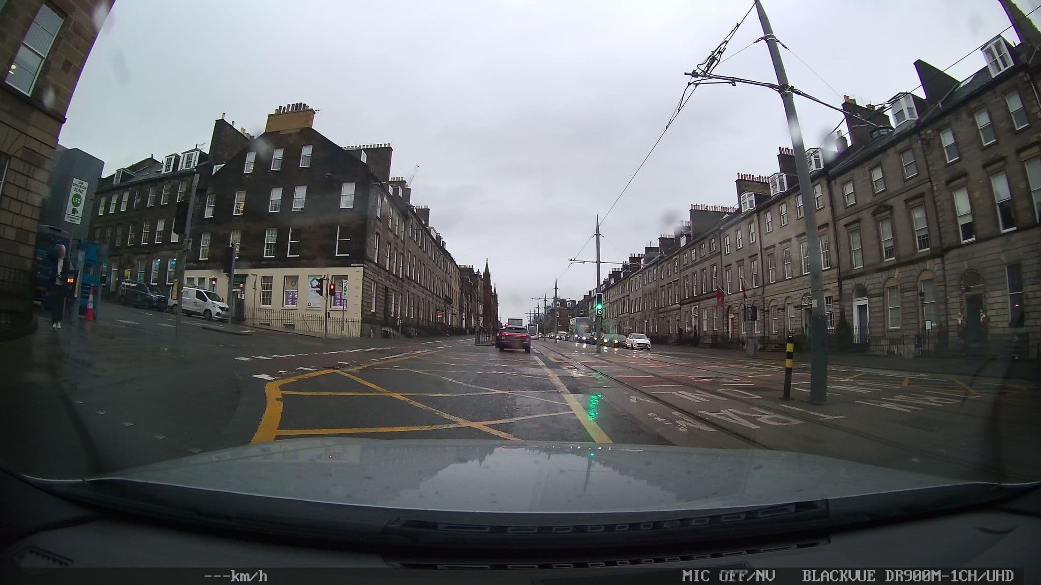 Street view near York House Hotel, Edinburgh