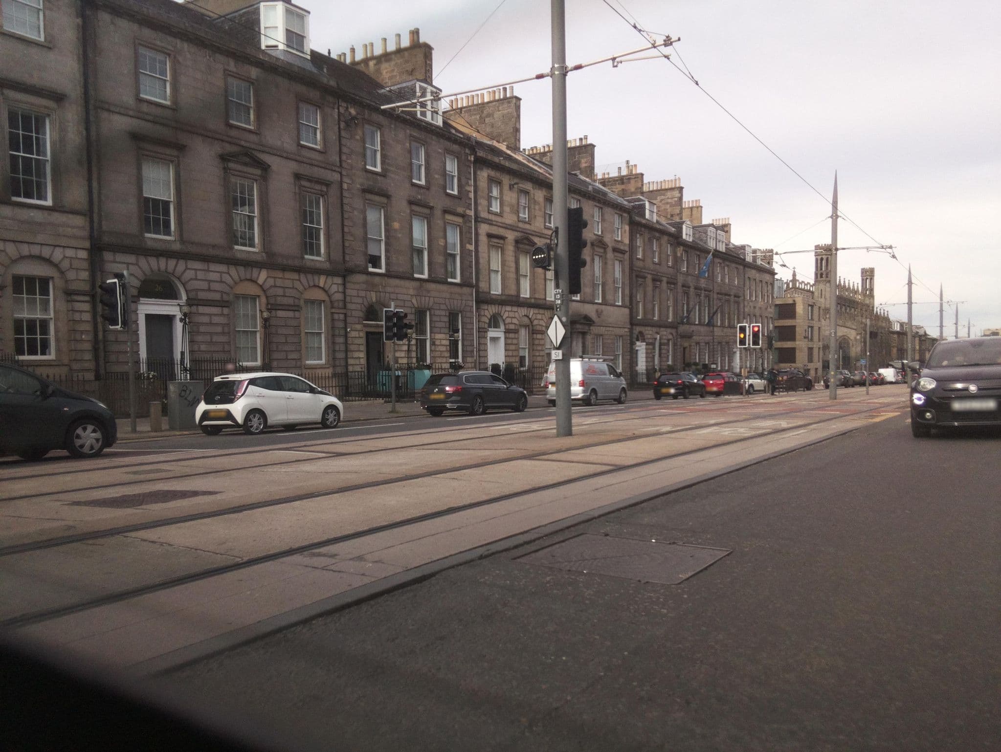 Street view near 28 York Place, Edinburgh