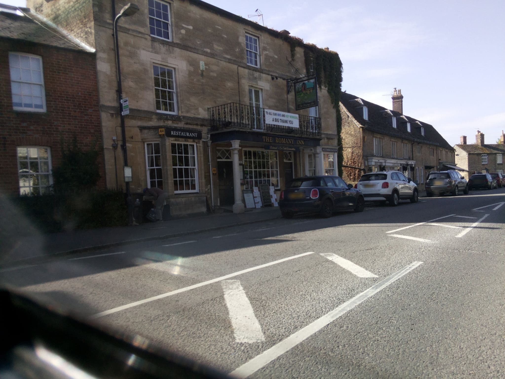 Street view near The Market Tavern, Bampton — © southglos (CC BY-SA · Mapillary)
