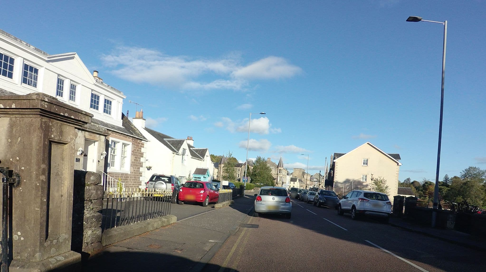 Street view near Westcot Guest House, Callander — © hobgoblin (CC BY-SA · Mapillary)