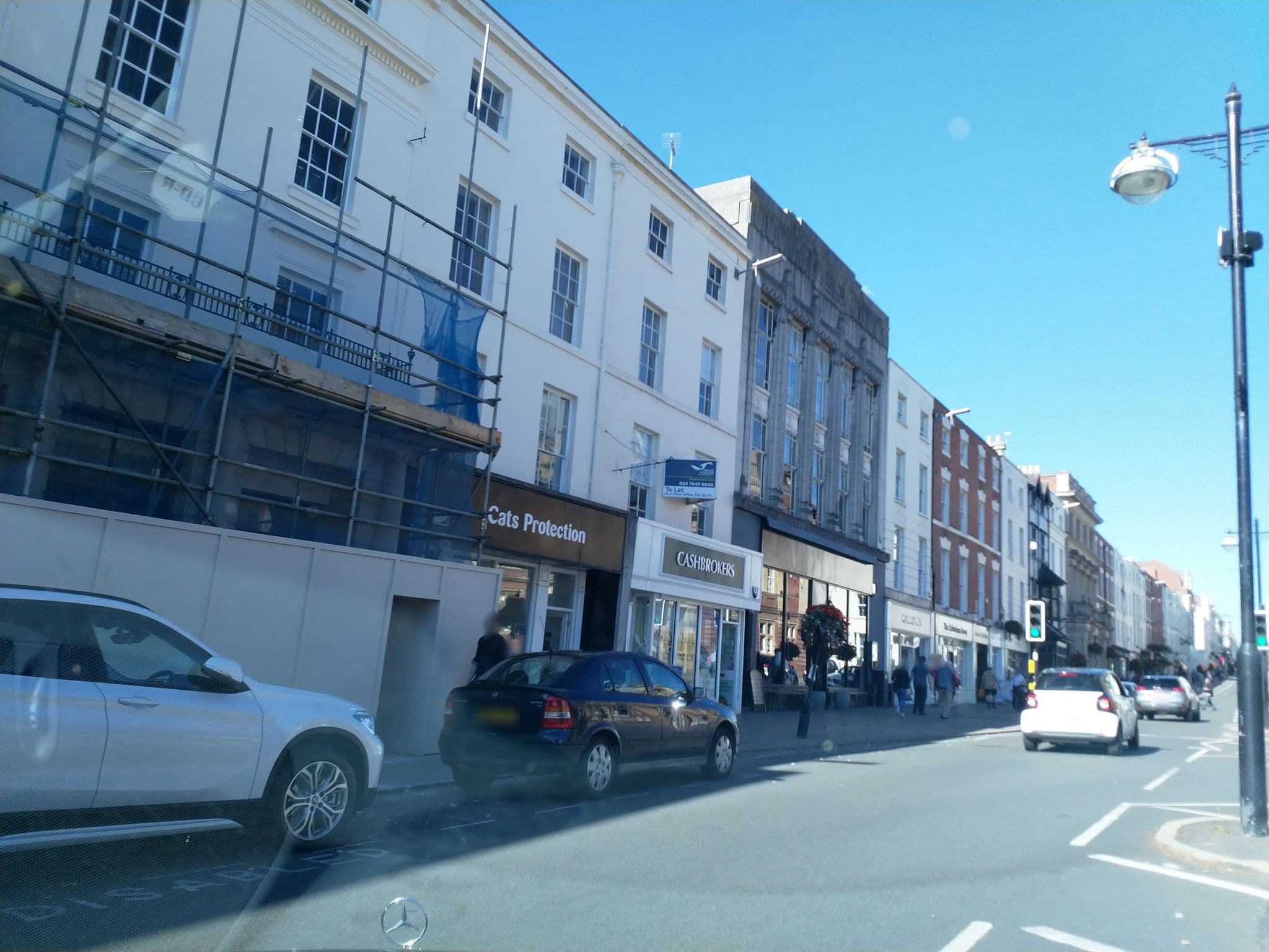 Street view near Premier Inn, Royal Leamington Spa — © laye (CC BY-SA · Mapillary)