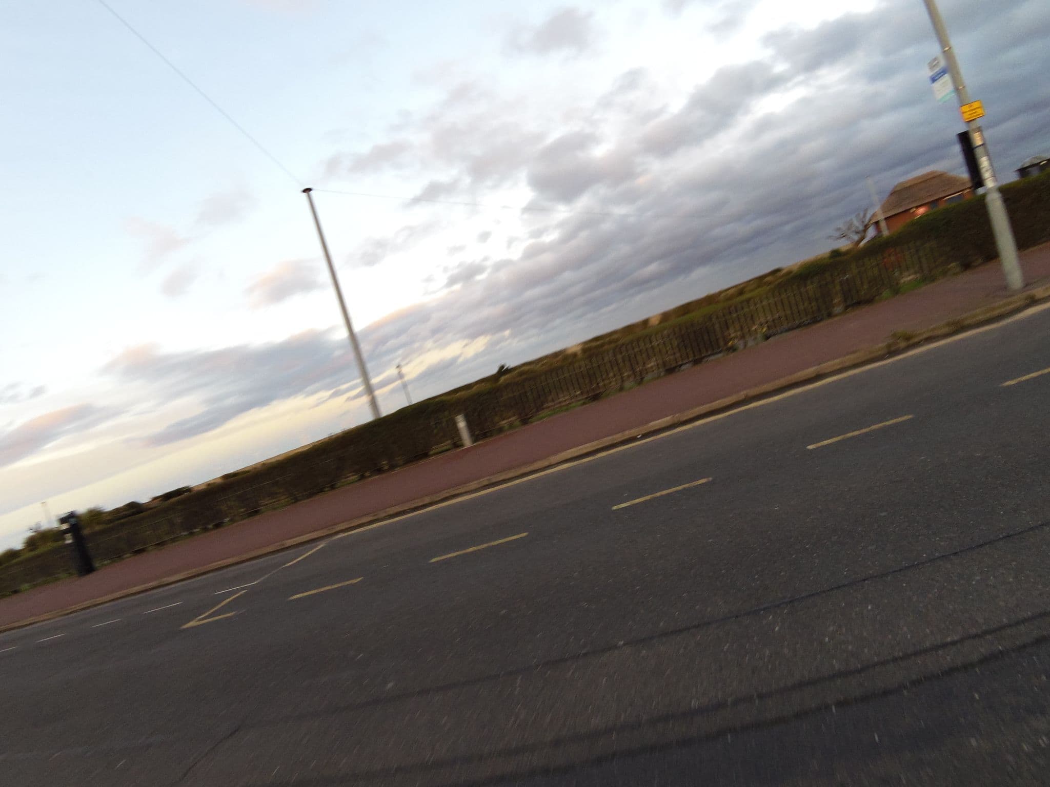 Street view near Swiss Cottage, Great Yarmouth
