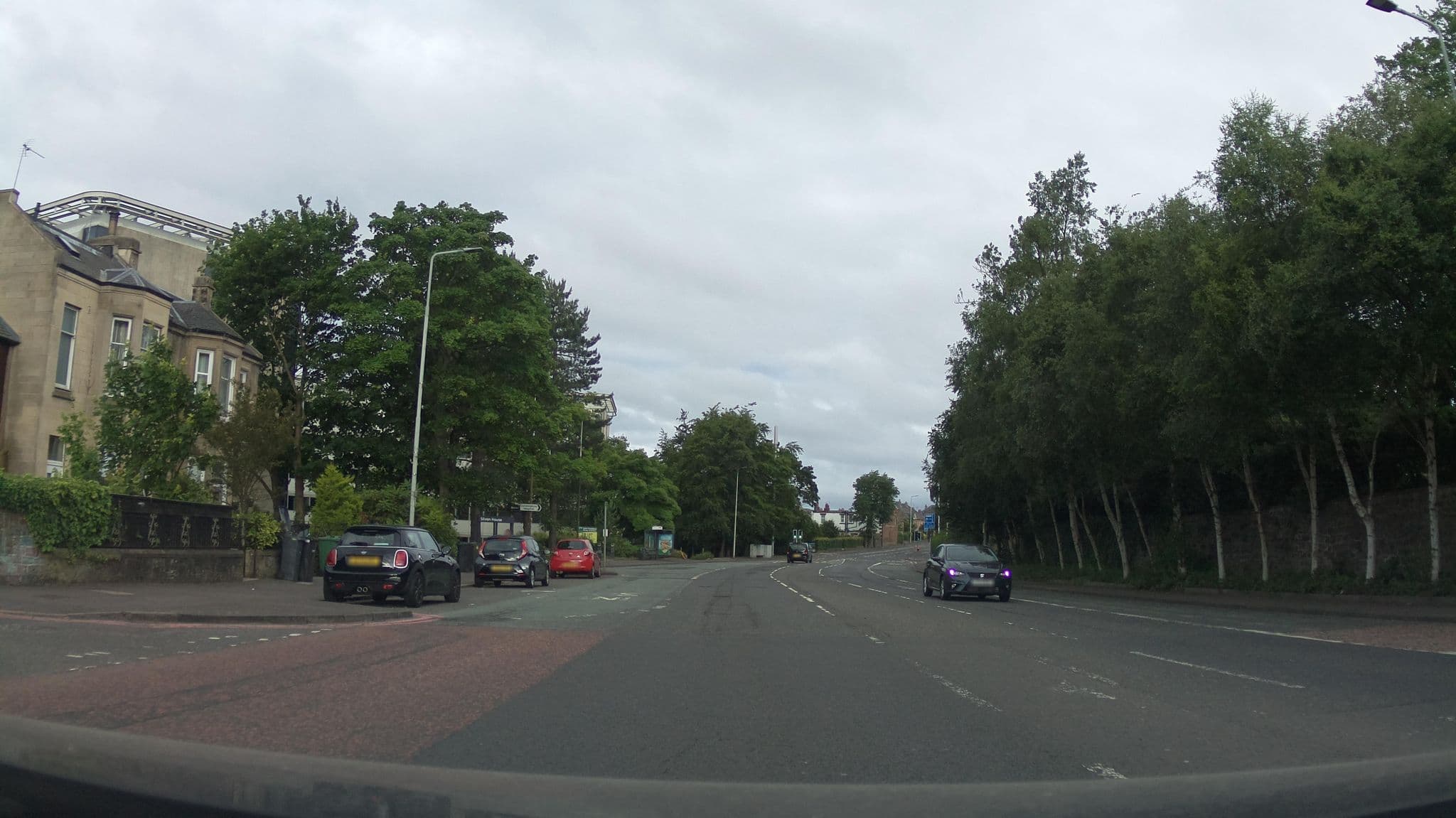 Street view near Allermuir, Colinton — © southglos (CC BY-SA · Mapillary)