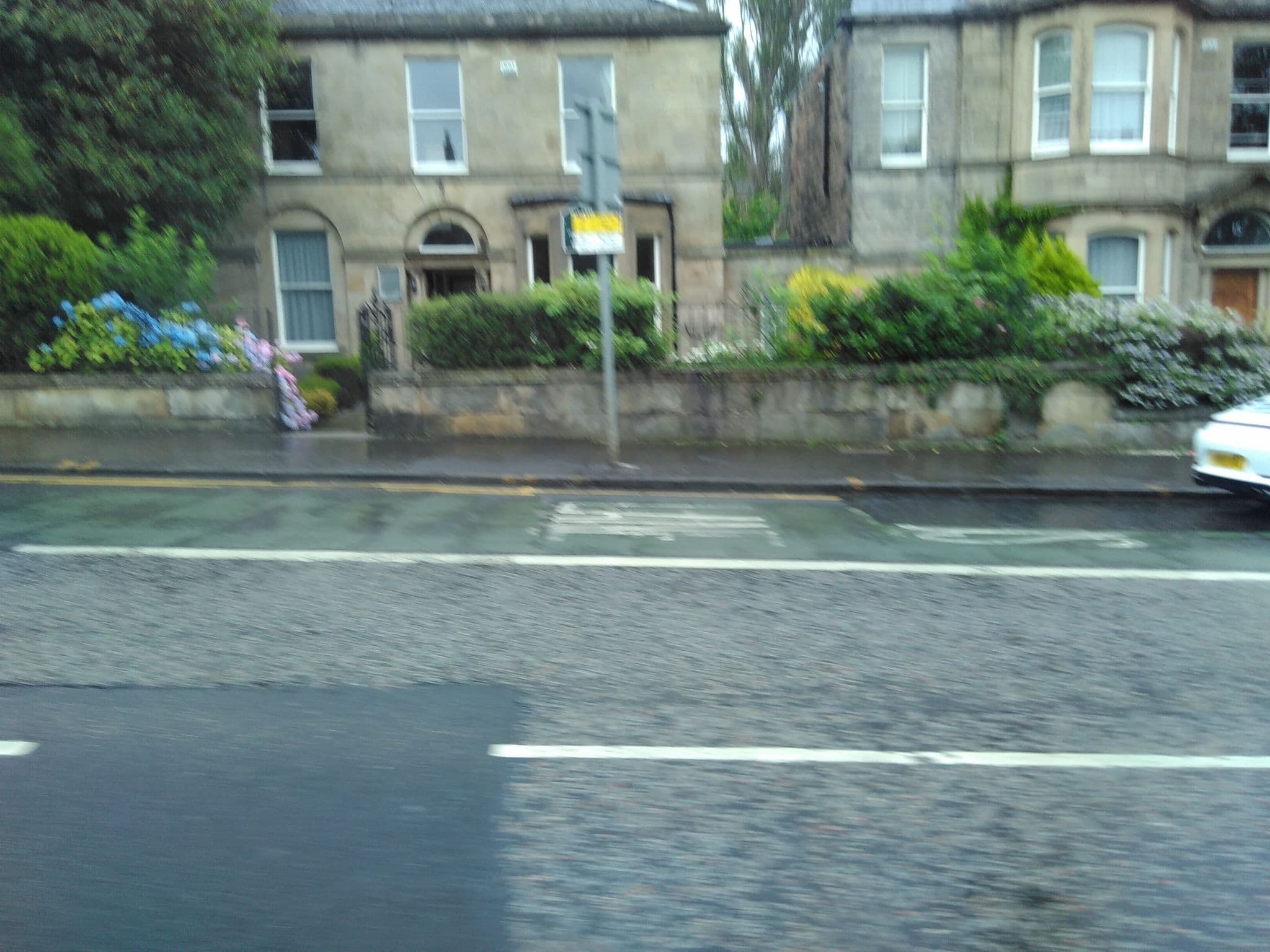 Street view near Thrums Hotel, Edinburgh