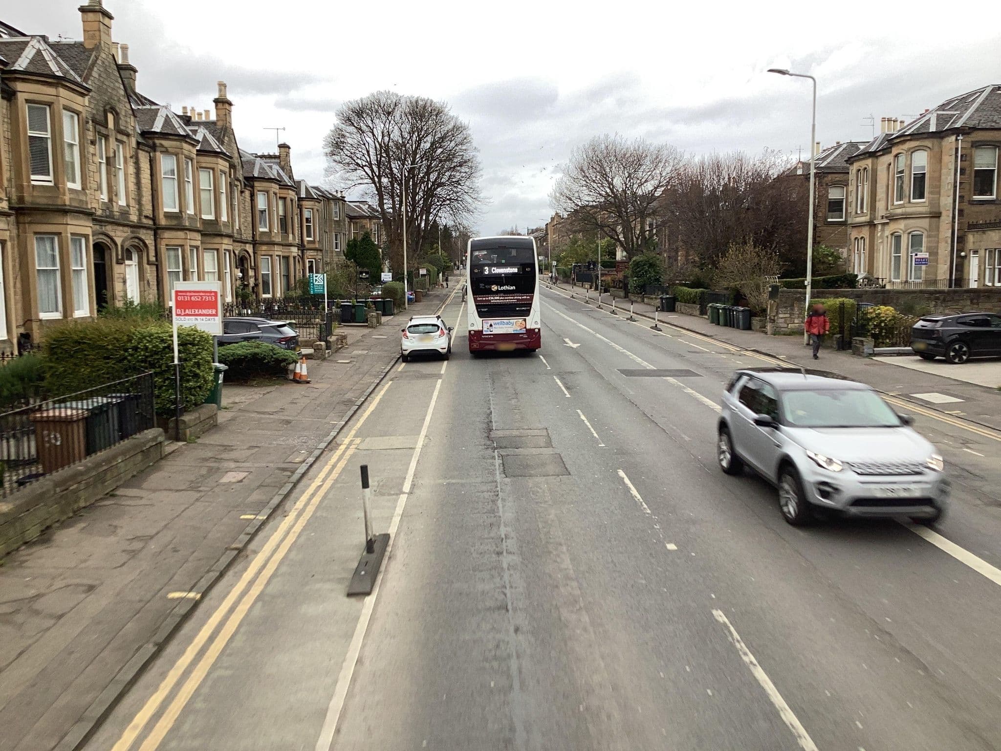 Street view near Alba Hills, Edinburgh