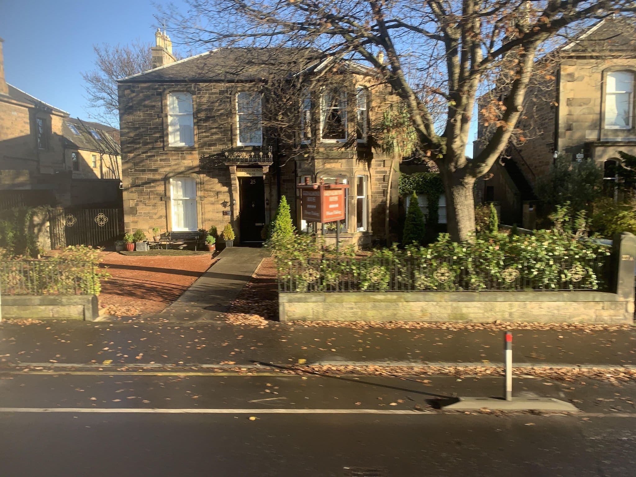 Street view near Glenalmond House, Edinburgh
