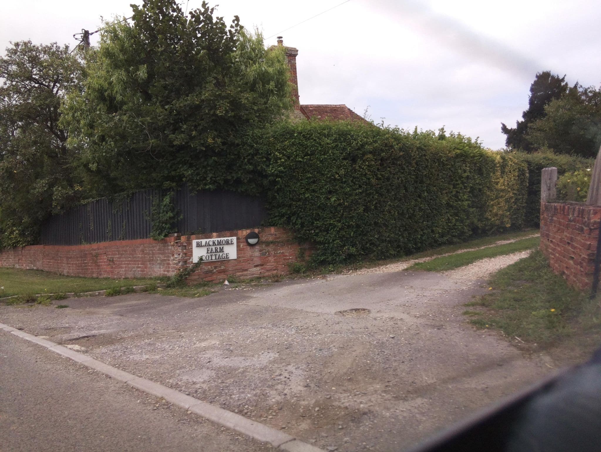 Street view near Blackmore Farmhouse Cottage B&B, Stalbridge — © southglos (CC BY-SA · Mapillary)
