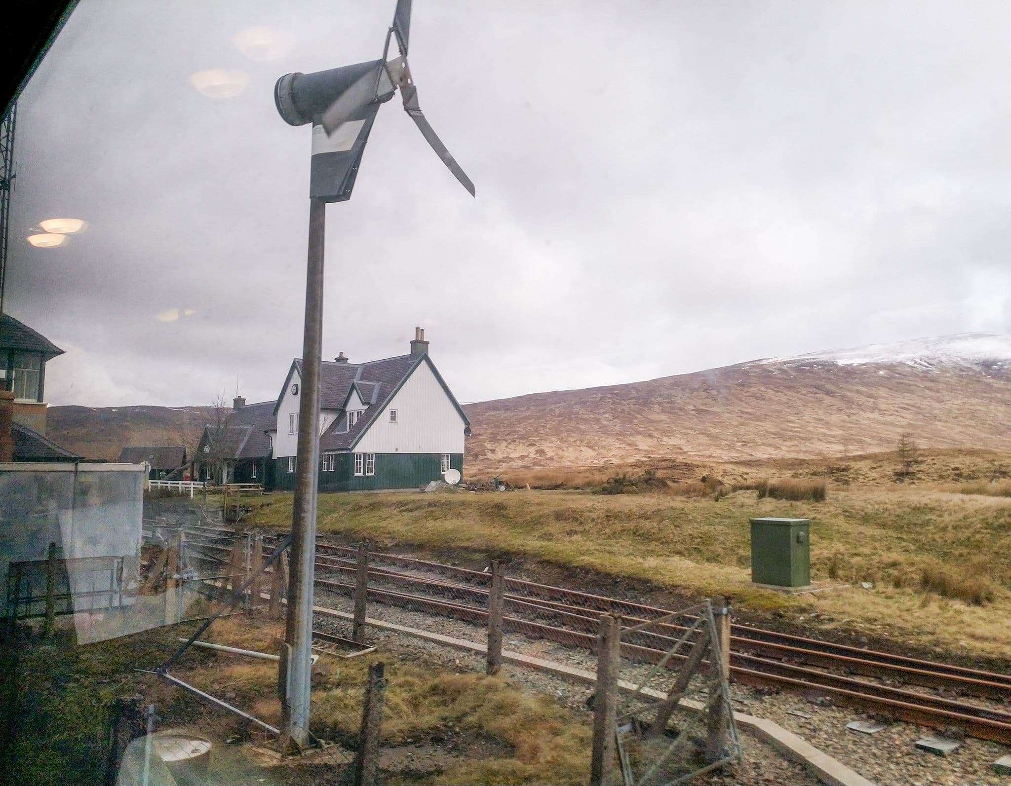 Street view near Corrour Station House, Caol