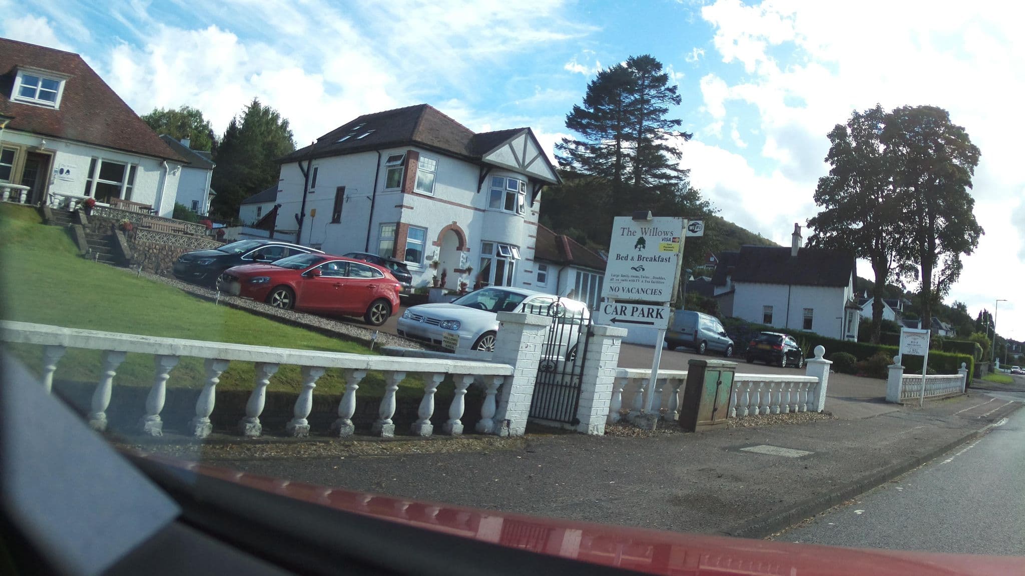 Street view near The Willows Guest House, Fort William