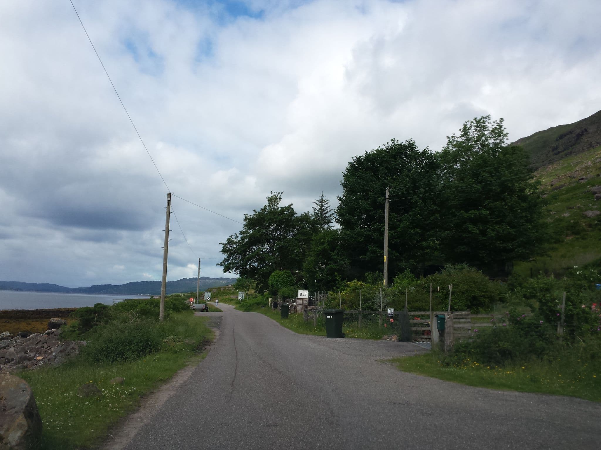 Street view near Tigh Loran, Portree
