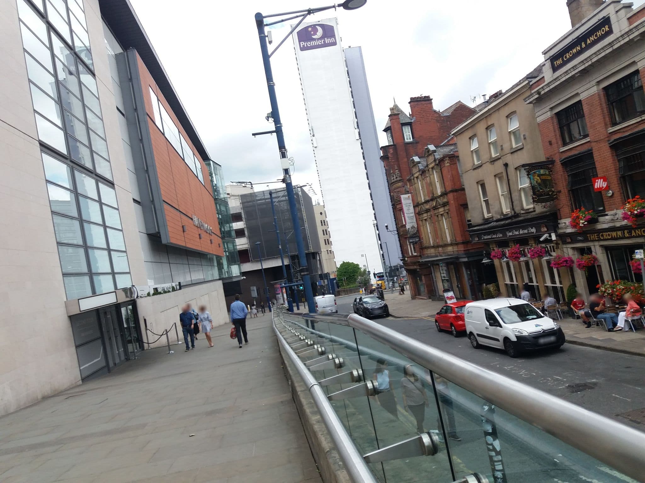 Street view near The Mitre, Manchester City Centre — © tonys999 (CC BY-SA · Mapillary)