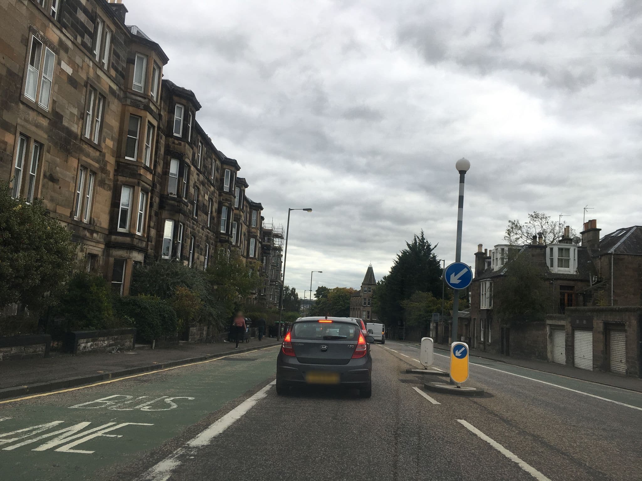 Street view near Gifford House, Edinburgh