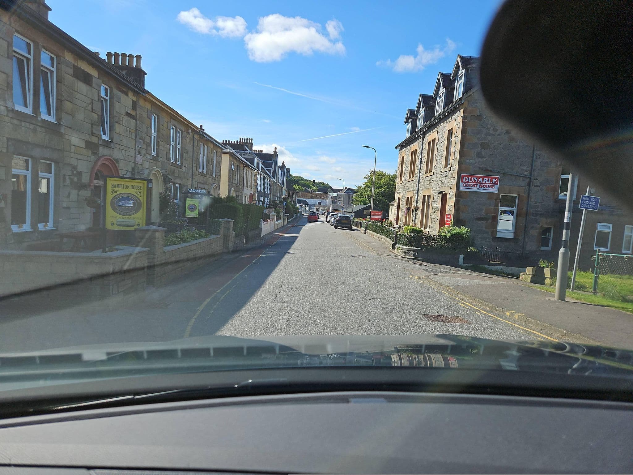 Street view near Westlands, Oban
