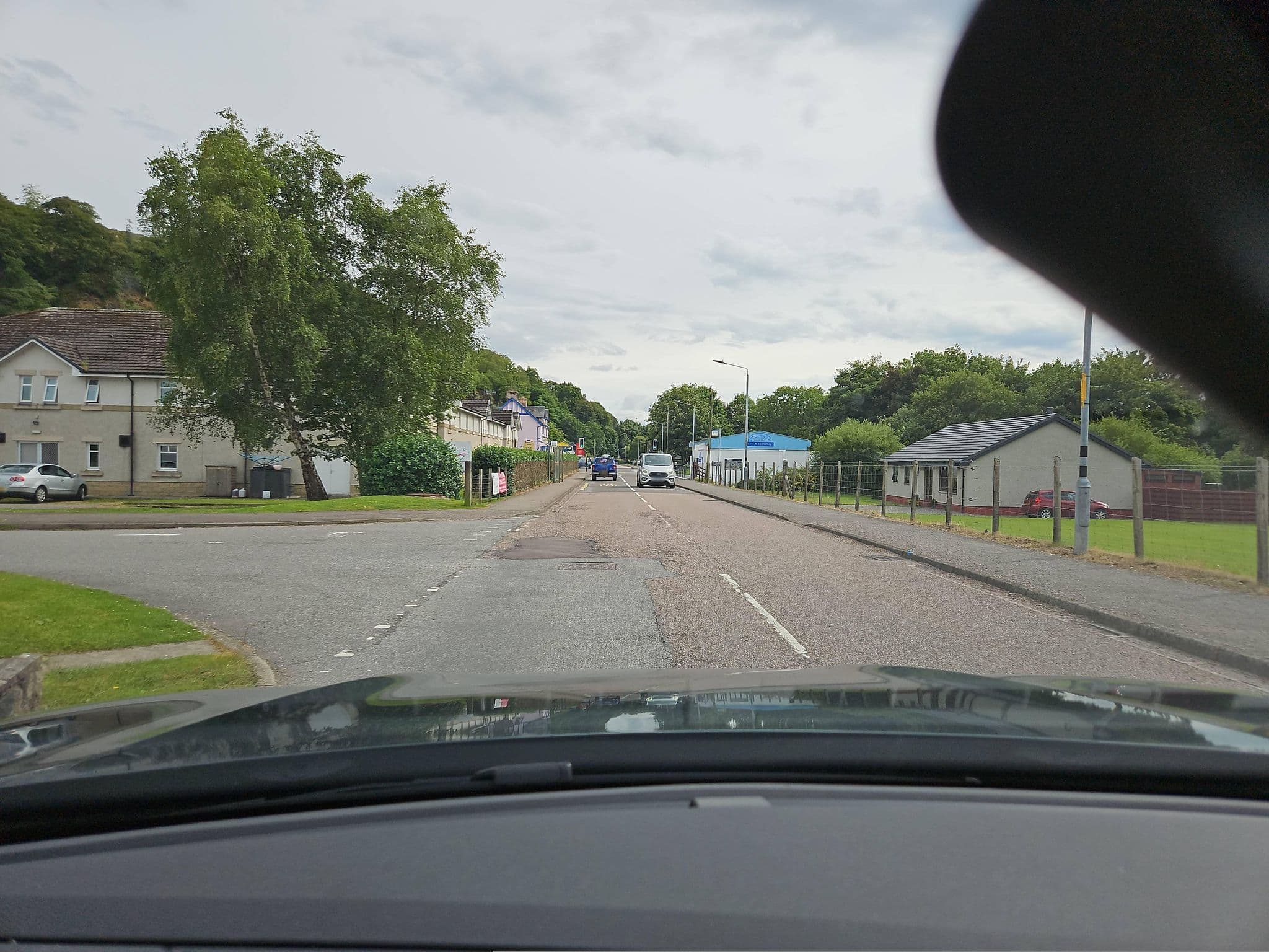 Street view near An Struan, Oban