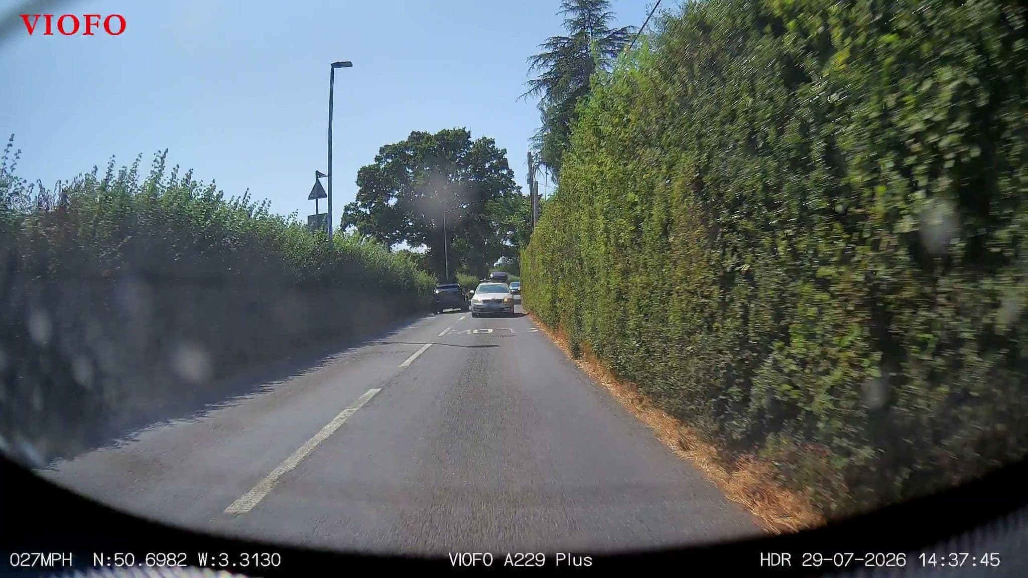 Street view near Hillside House Hotel & Spa, Newton Poppleford — © RyanBush (CC BY-SA · Mapillary)