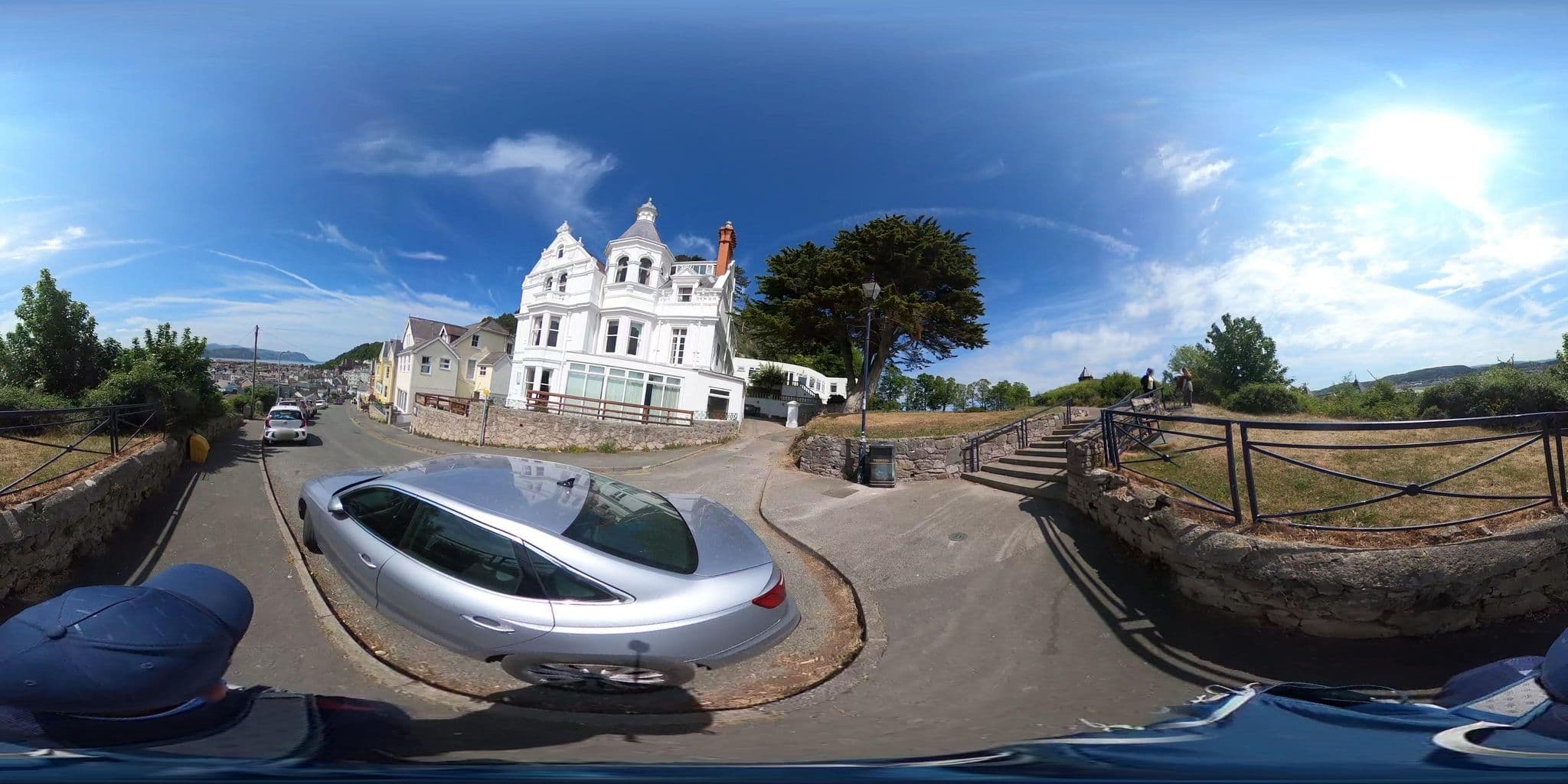 Street view near Headlands Hotel, Llandudno