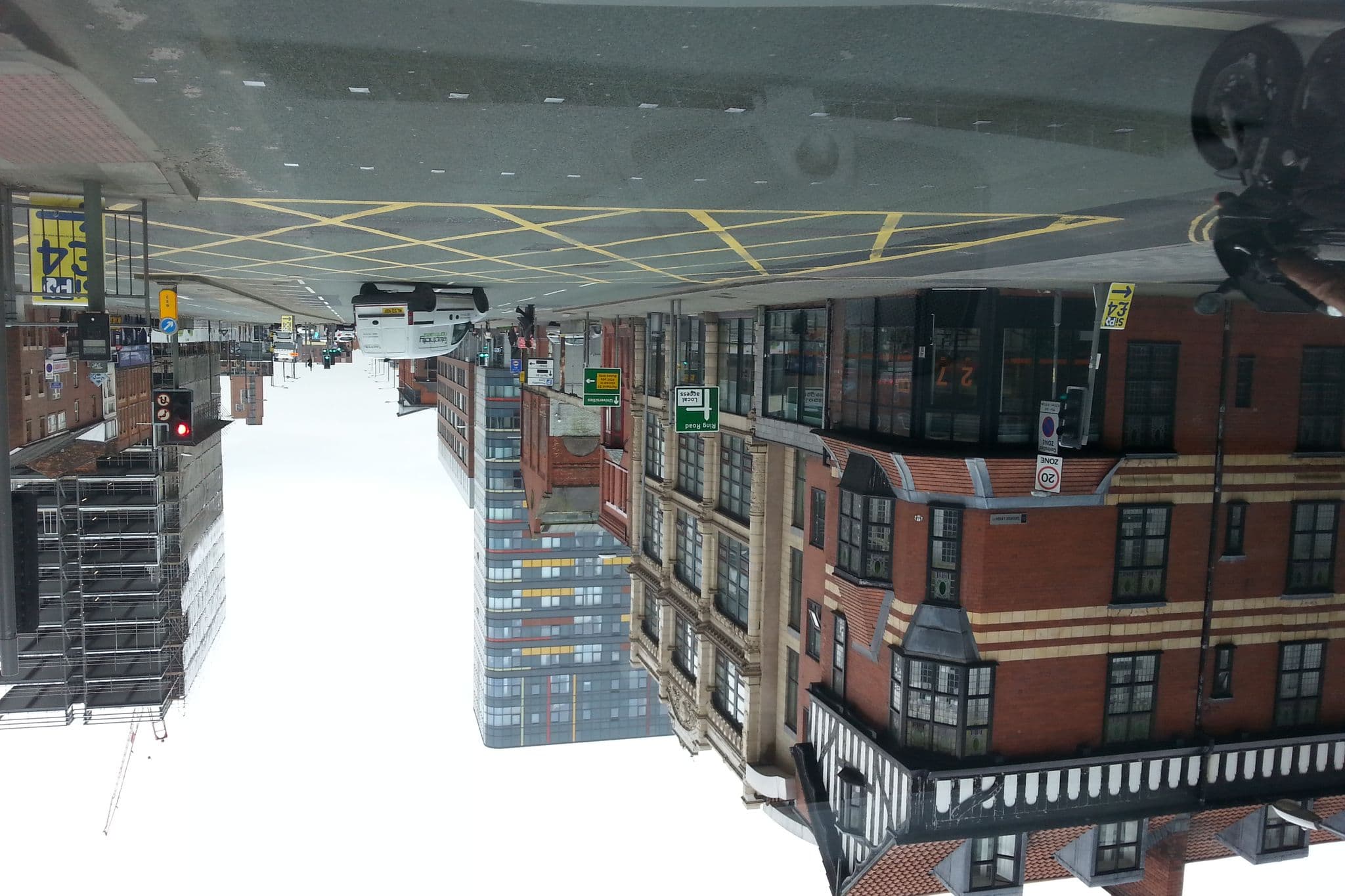 Street view near Travelodge, Manchester — © adam2 (CC BY-SA · Mapillary)