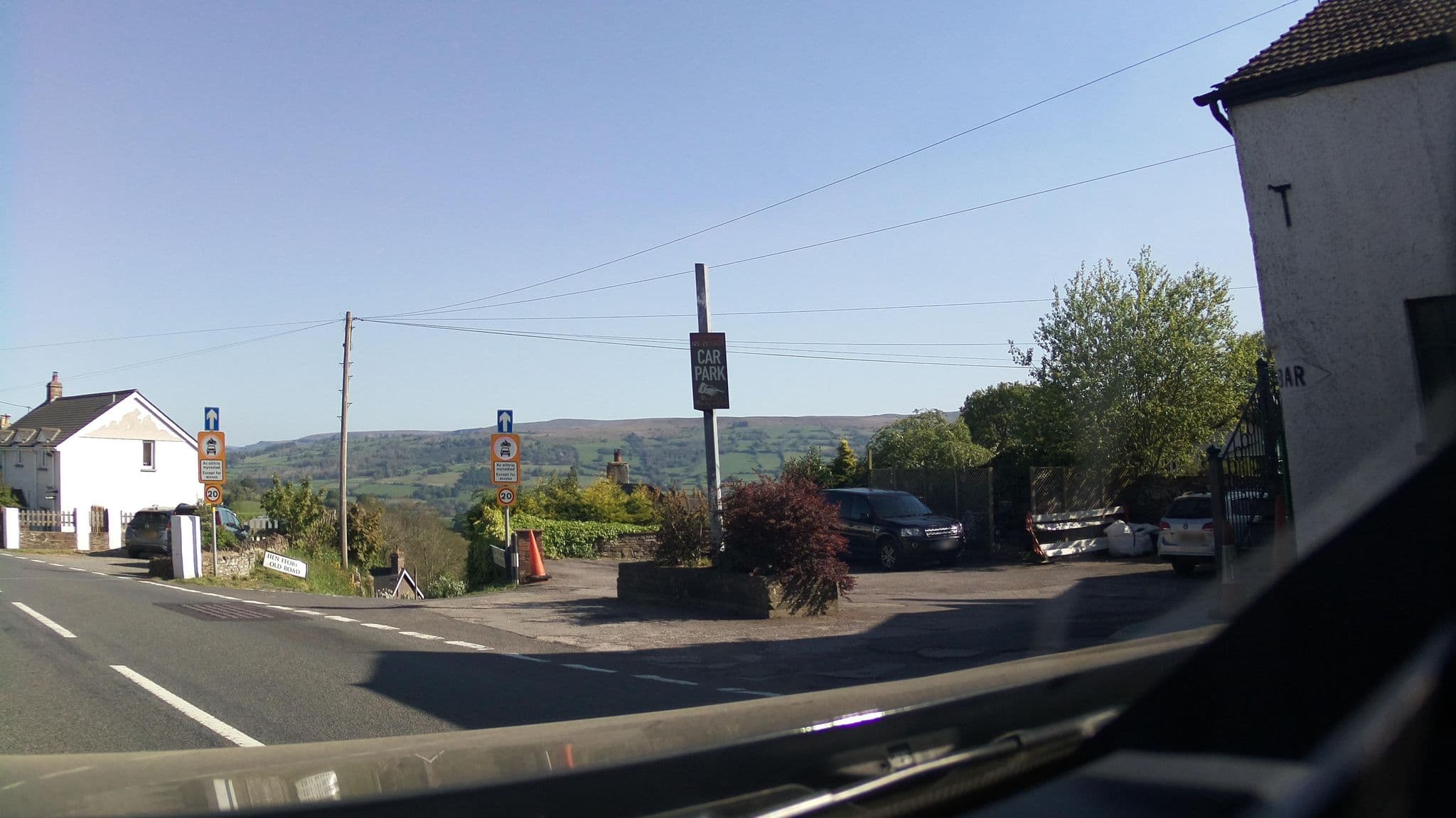 Street view near Beacons Backpackers, Llangynidr — © southglos (CC BY-SA · Mapillary)