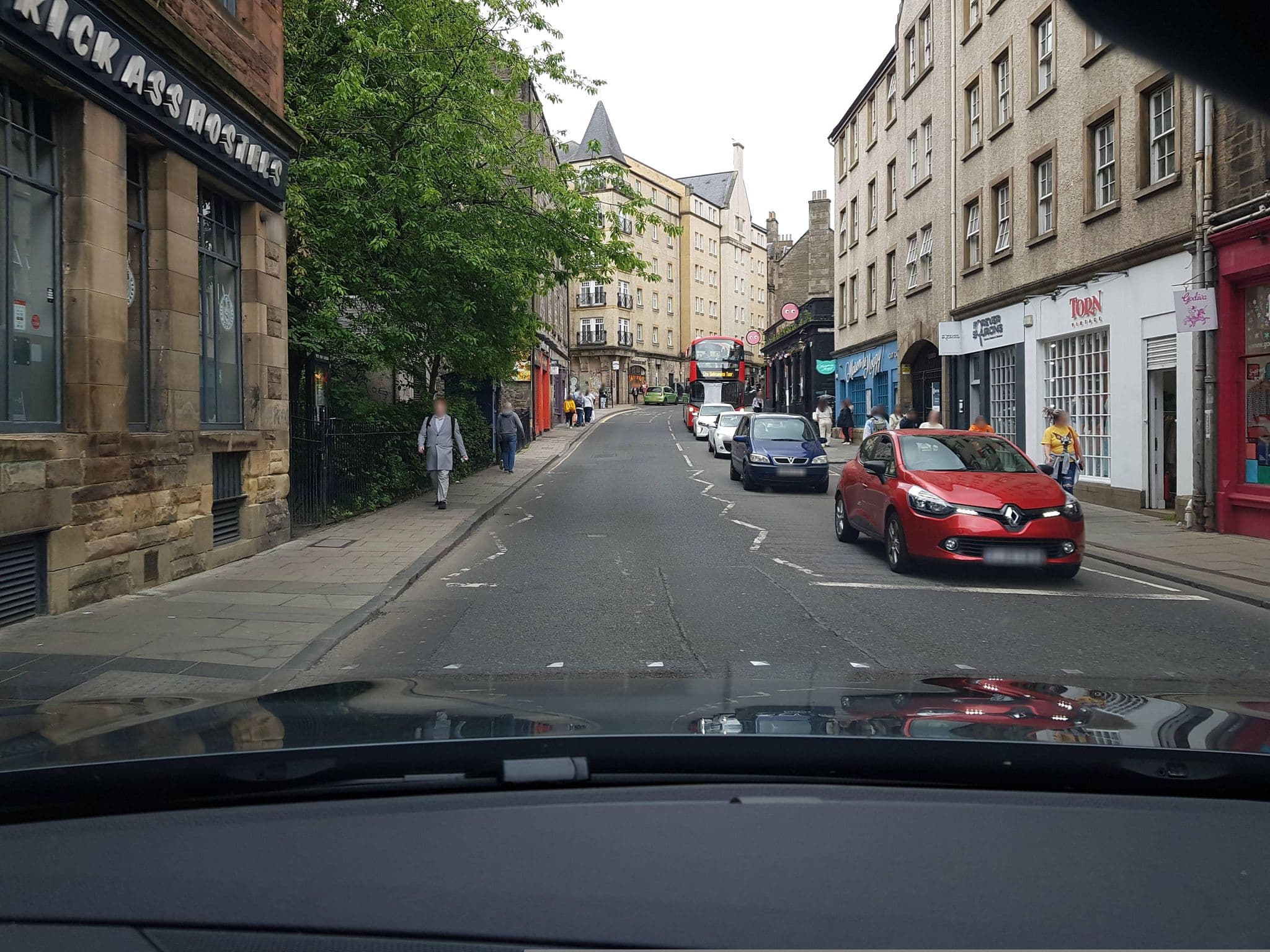 Street view near Kick Ass Hostels, Edinburgh — © toho (CC BY-SA · Mapillary)