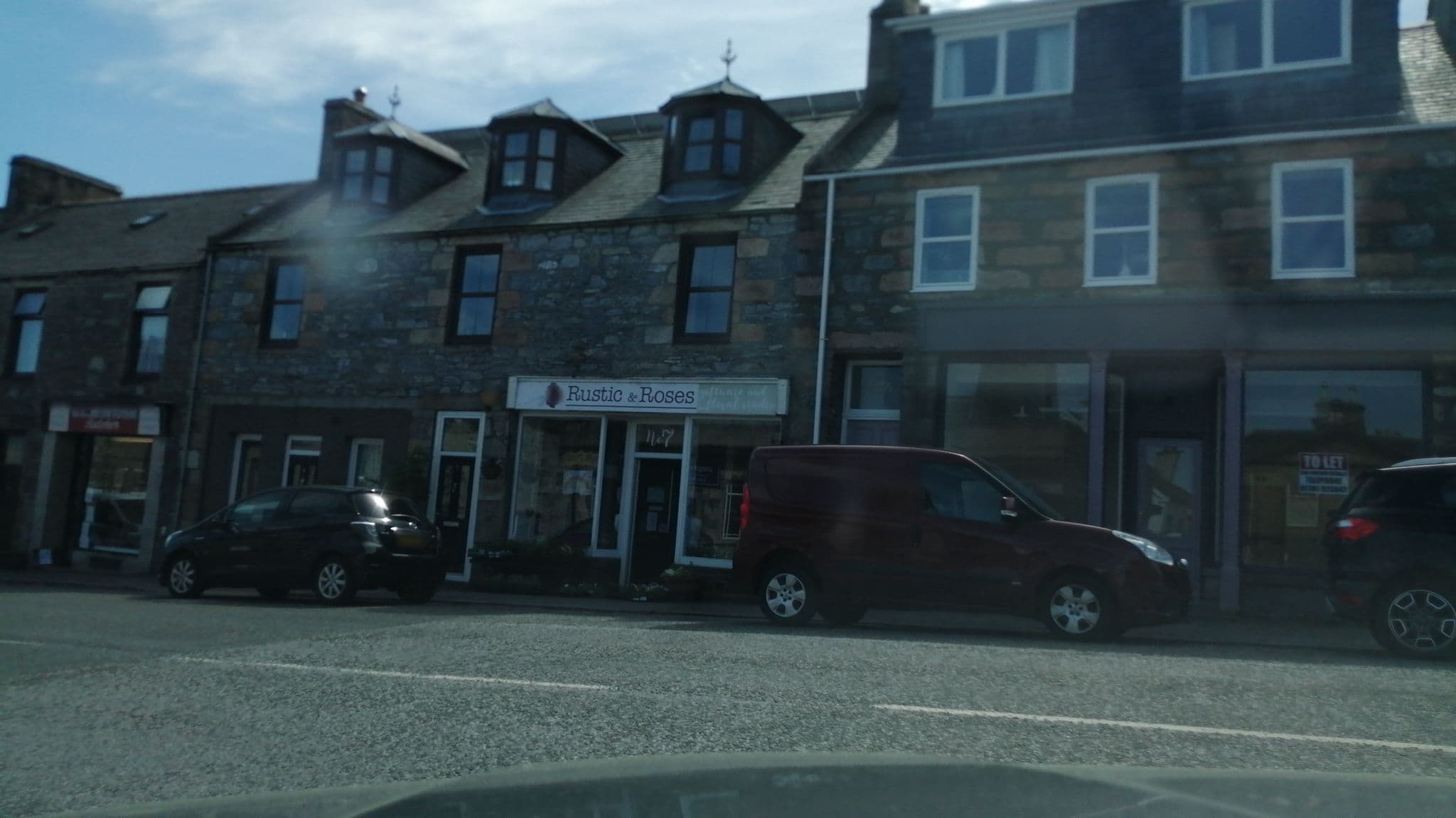 Street view near Whisky Capital Inn, Dufftown — © caz440 (CC BY-SA · Mapillary)