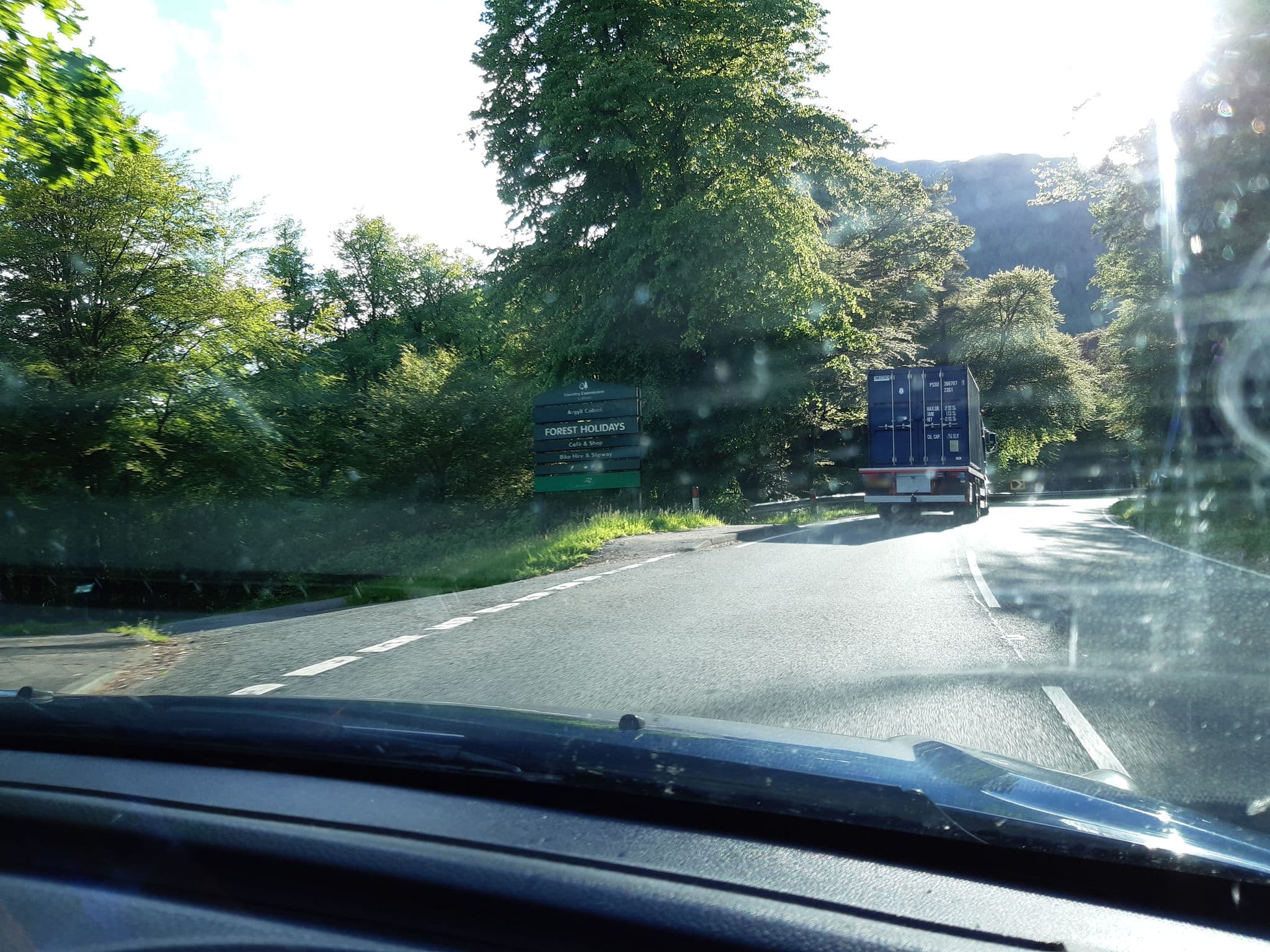 Street view near Argyll Forest Holidays, Garelochhead — © markwimpenny (CC BY-SA · Mapillary)