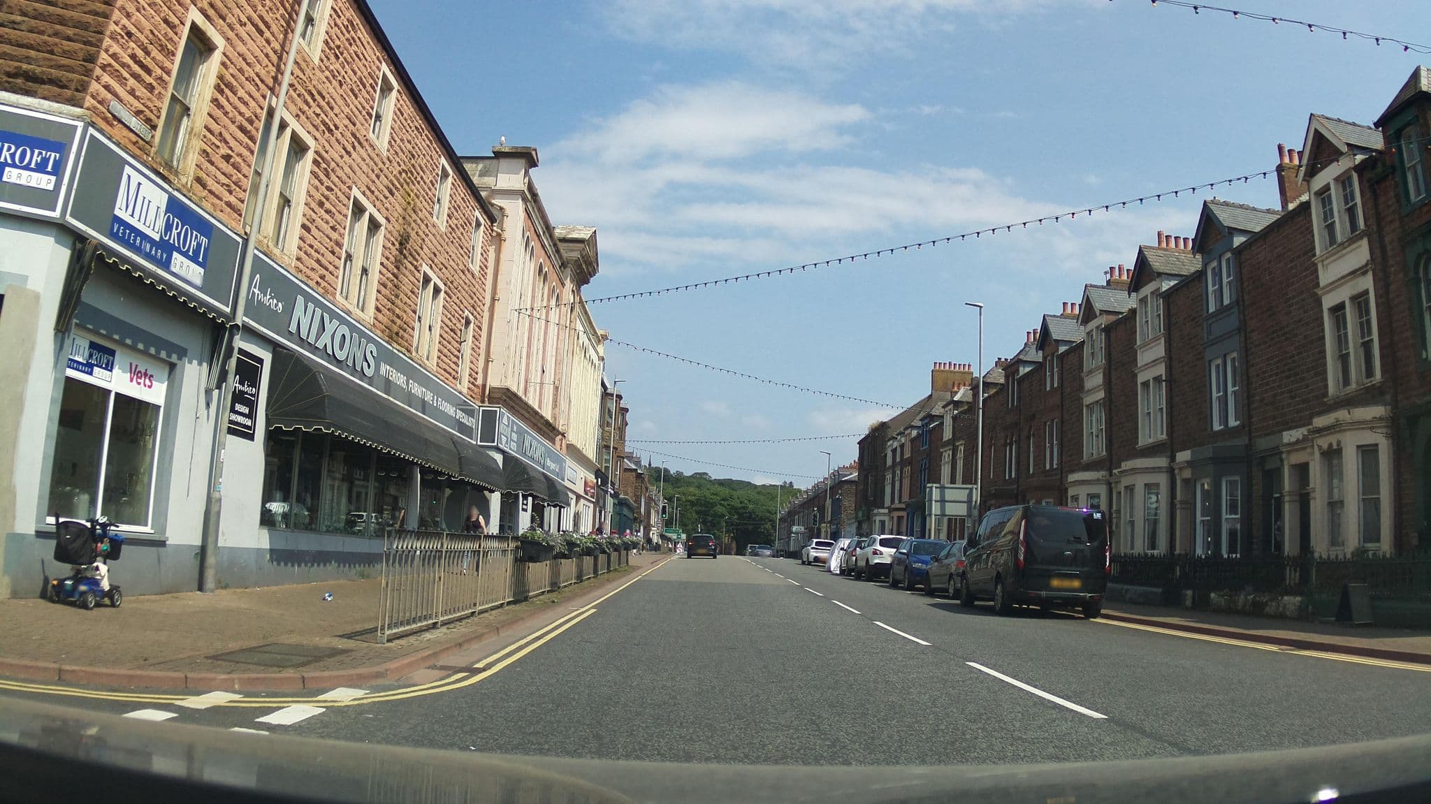Street view near Waverley Hotel, Maryport — © southglos (CC BY-SA · Mapillary)