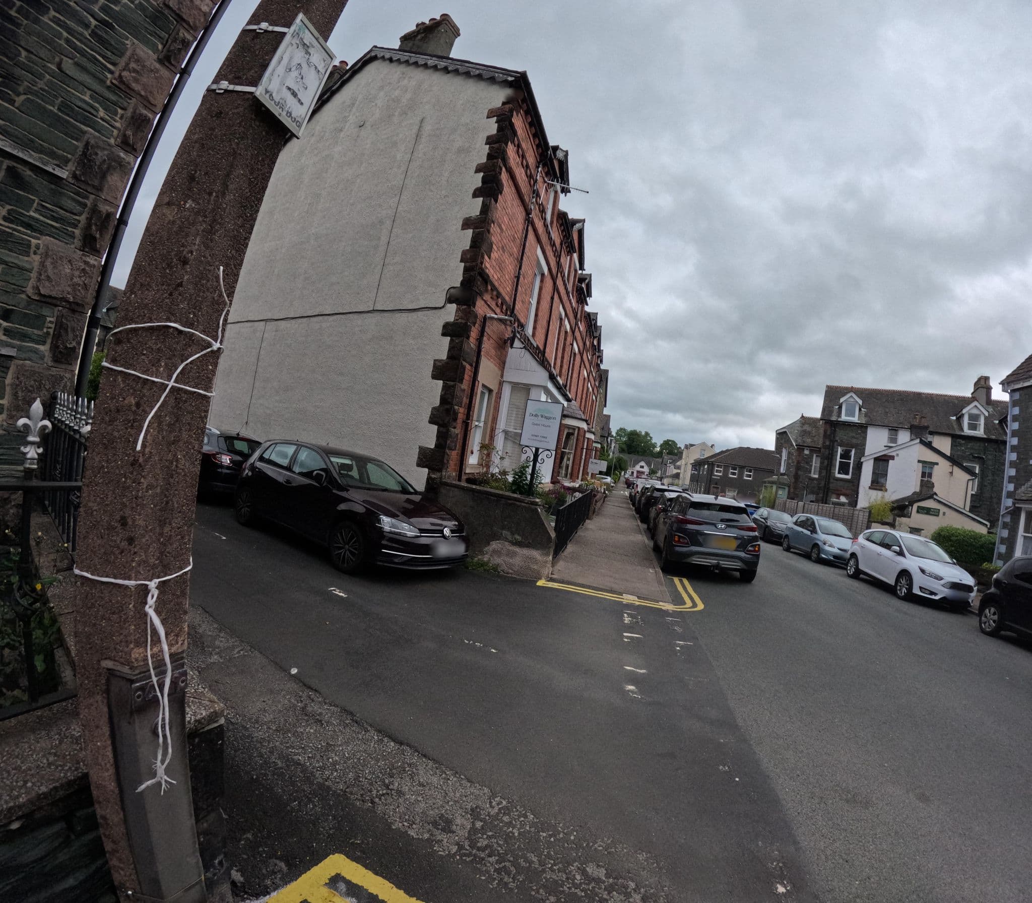Street view near Dolly Waggon, Keswick — © GeoGoat2622 (CC BY-SA · Mapillary)