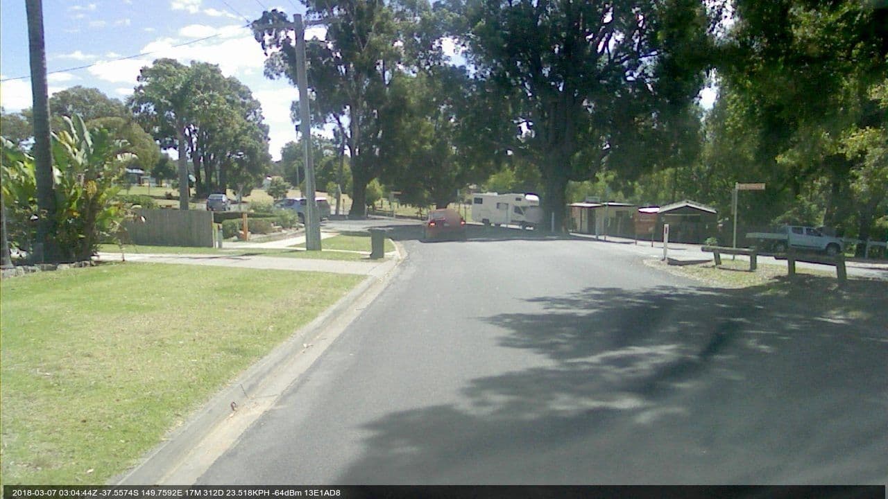 Street view near Mallacoota Foreshore Camping Park, Mallacoota — © bob3bob3 (CC BY-SA · Mapillary)