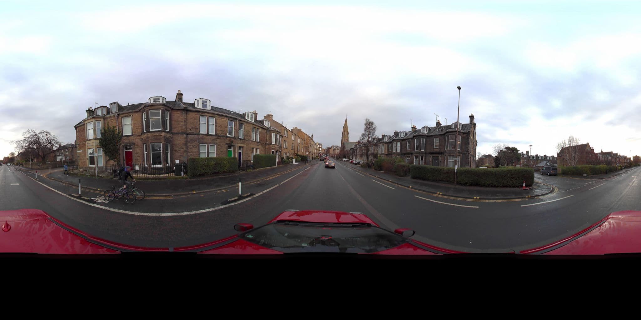 Street view near St Albans Lodge, Edinburgh
