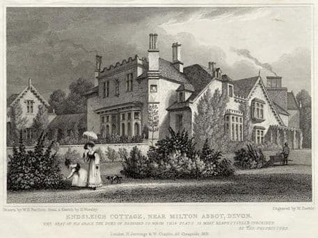 Hotel Endsleigh (via Wikimedia Commons, Public domain)