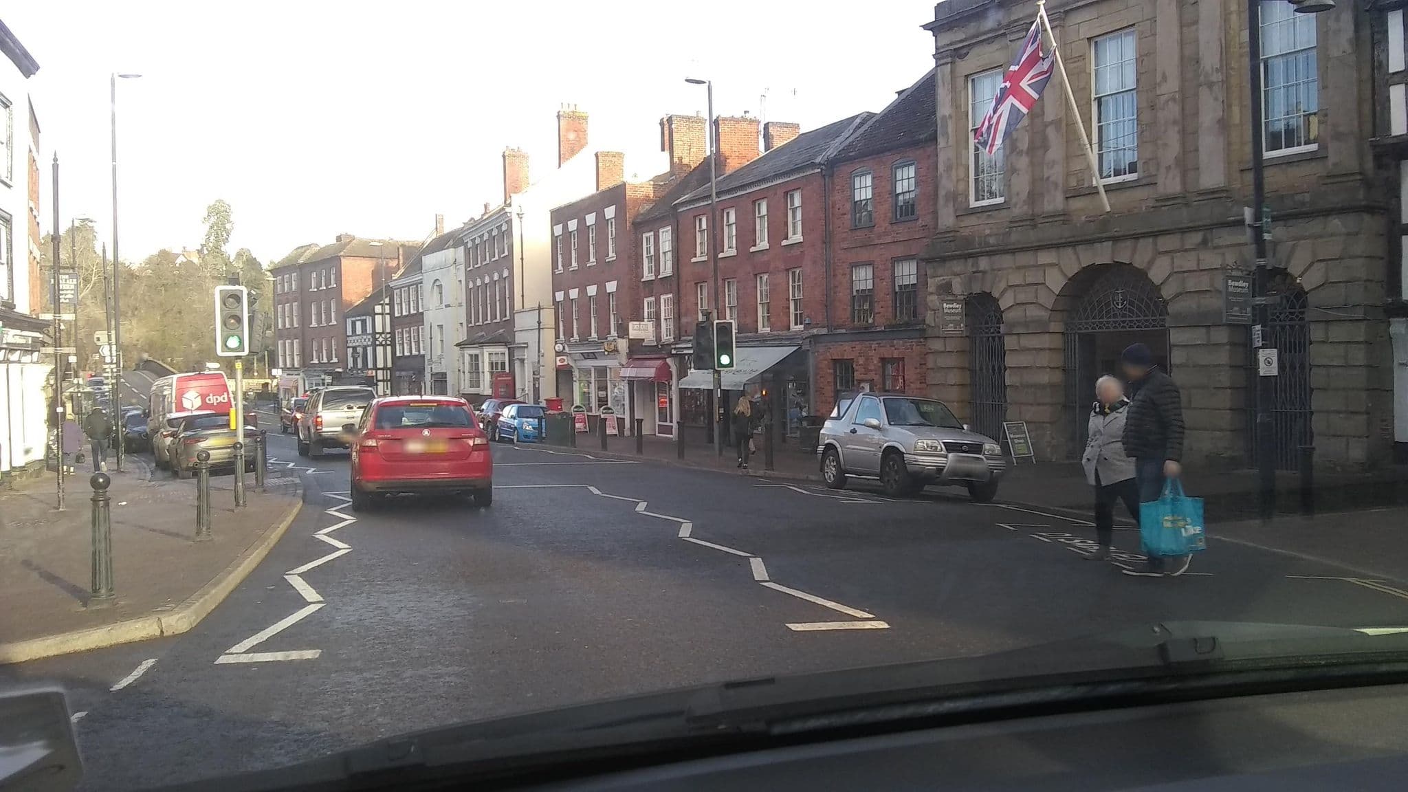 Street view near George Hotel, Bewdley — © uk360 (CC BY-SA · Mapillary)