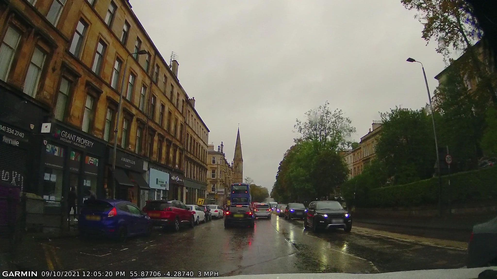 Street view near Kelvin Hotel, Glasgow — © gmc (CC BY-SA · Mapillary)