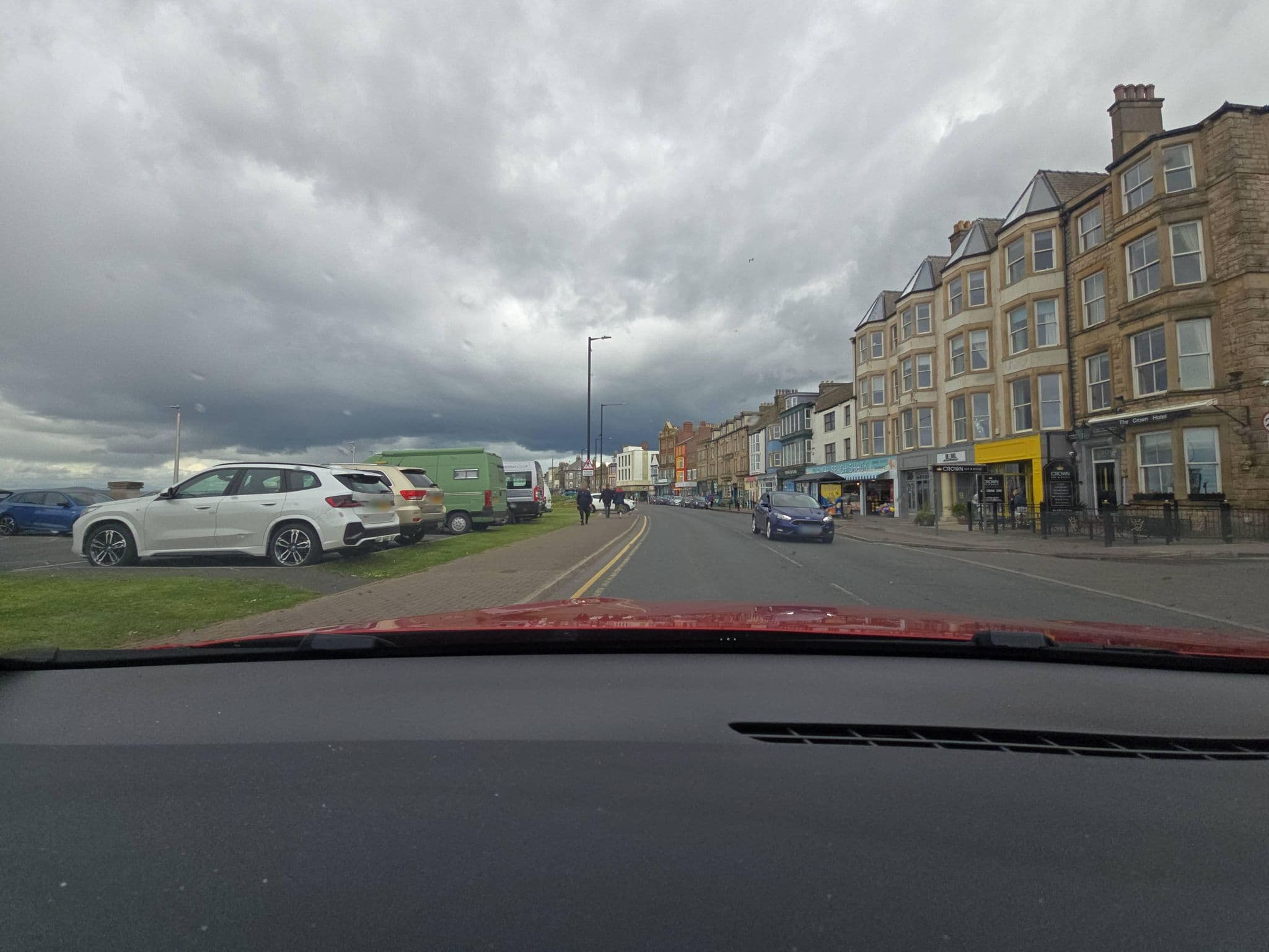 Street view near The Crown Hotel, Morecambe — © ocean_life (CC BY-SA · Mapillary)