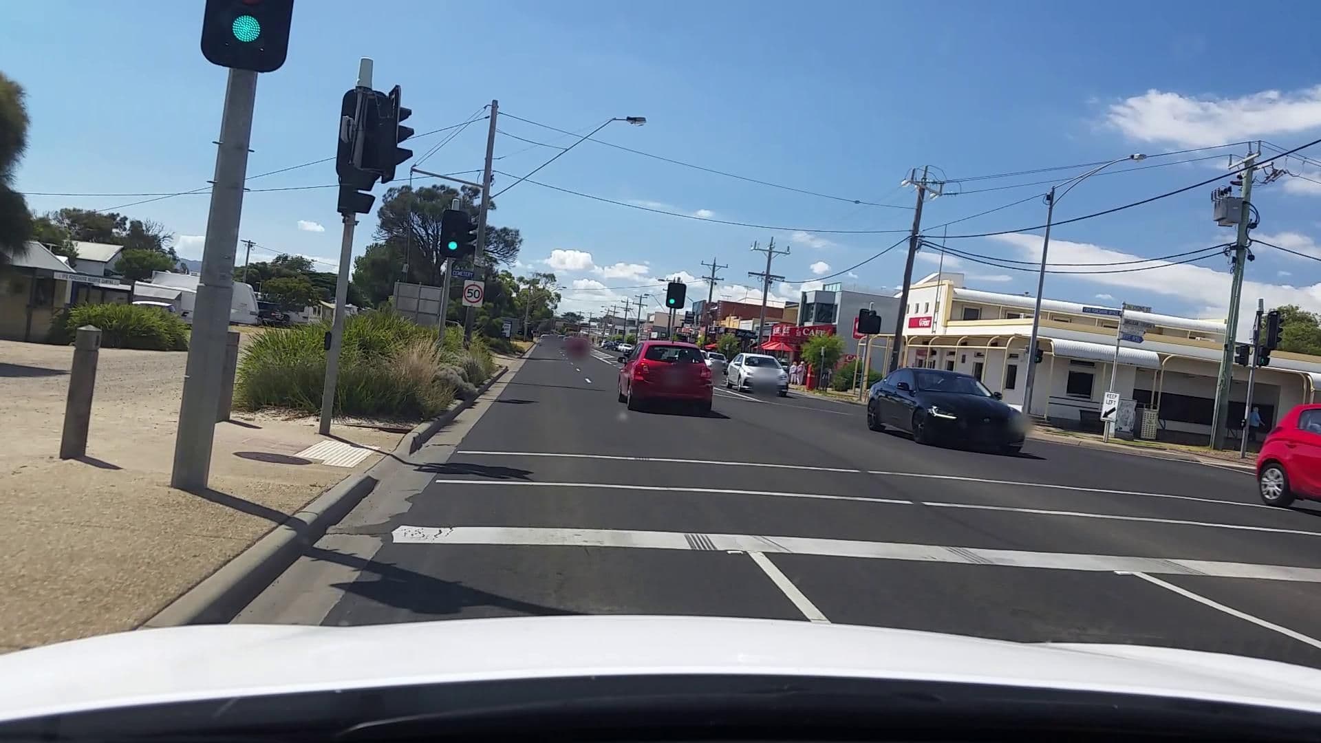 Street view near Rye Foreshore Reserve, Rye — © mattburt7 (CC BY-SA · Mapillary)