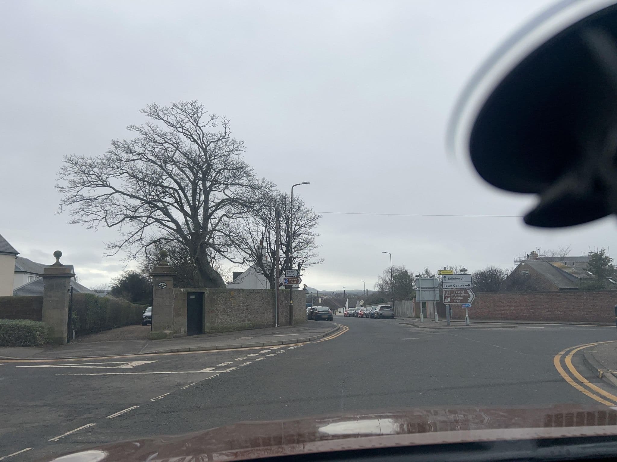 Street view near Royal Mackintosh Hotel, Dunbar — © lucagm (CC BY-SA · Mapillary)