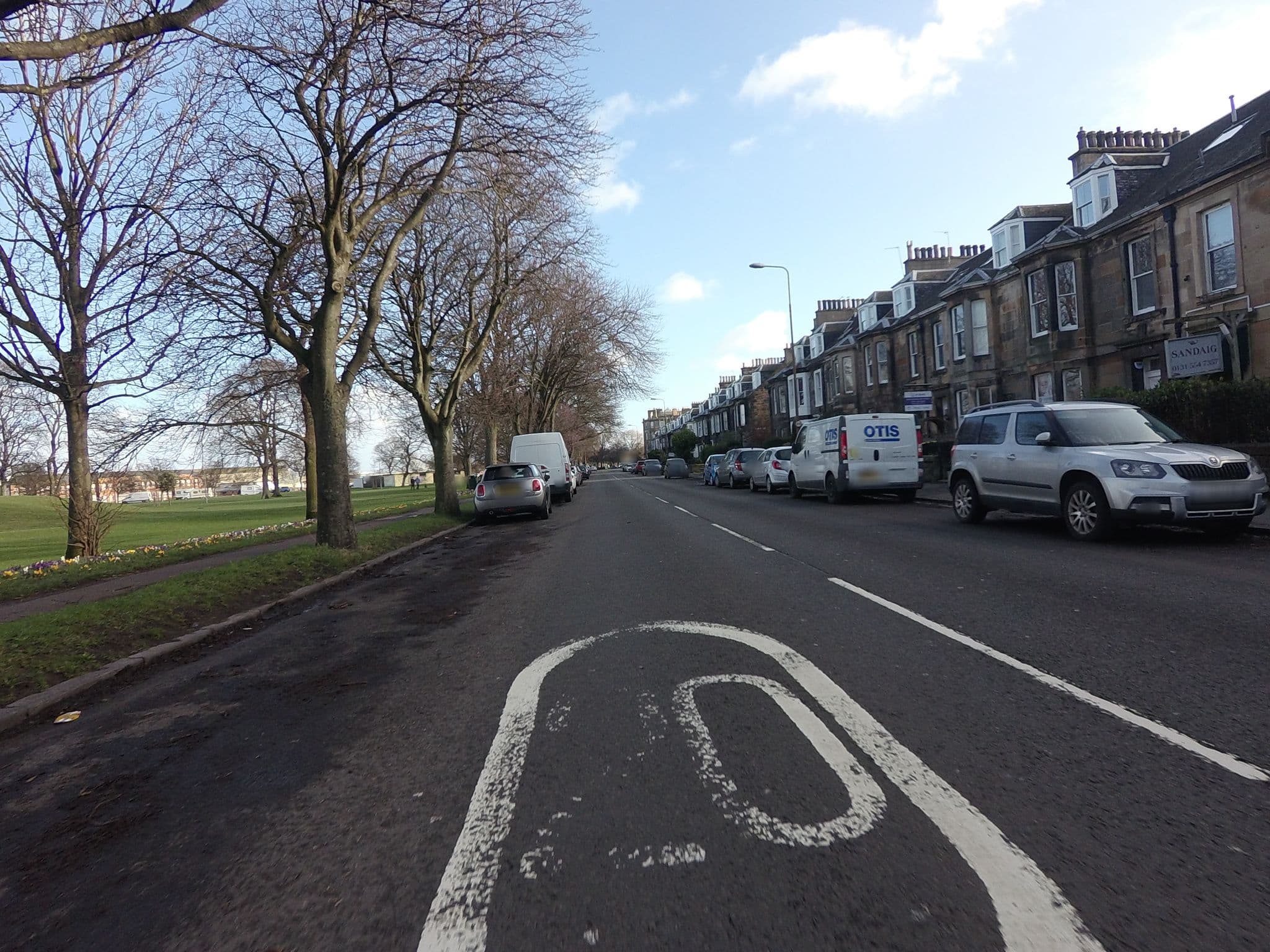 Street view near Sandaig Guest House, Edinburgh