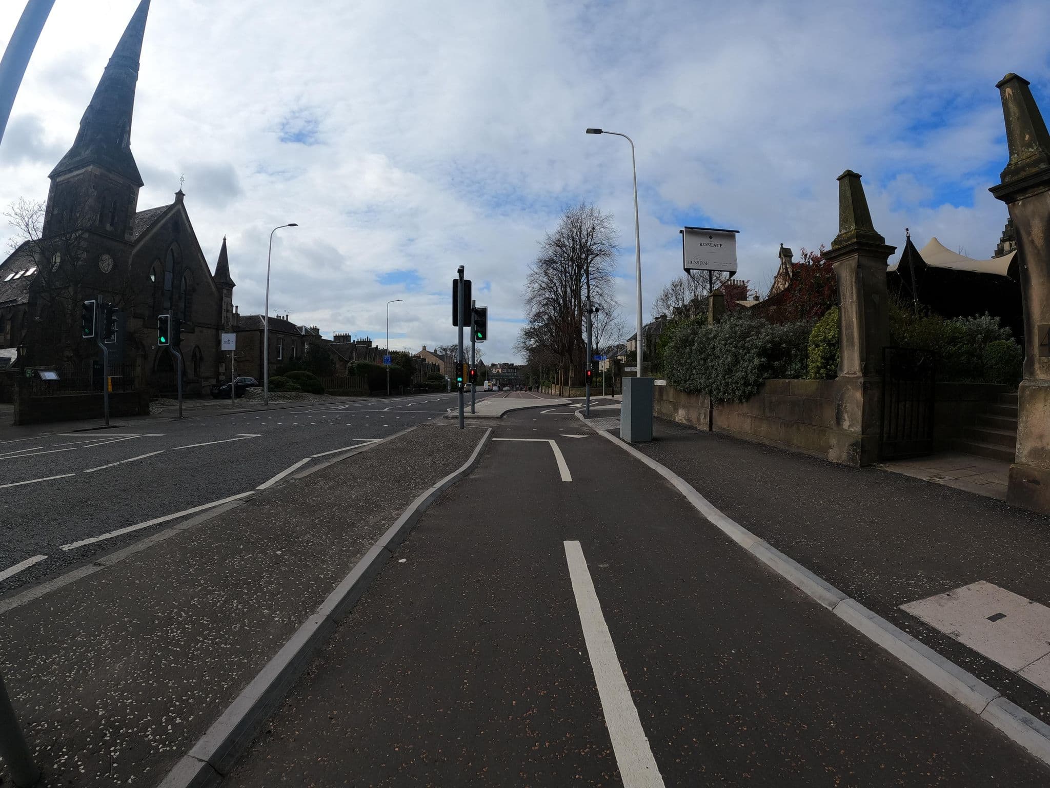 Street view near Edinburgh Whisky House Hotel, Edinburgh