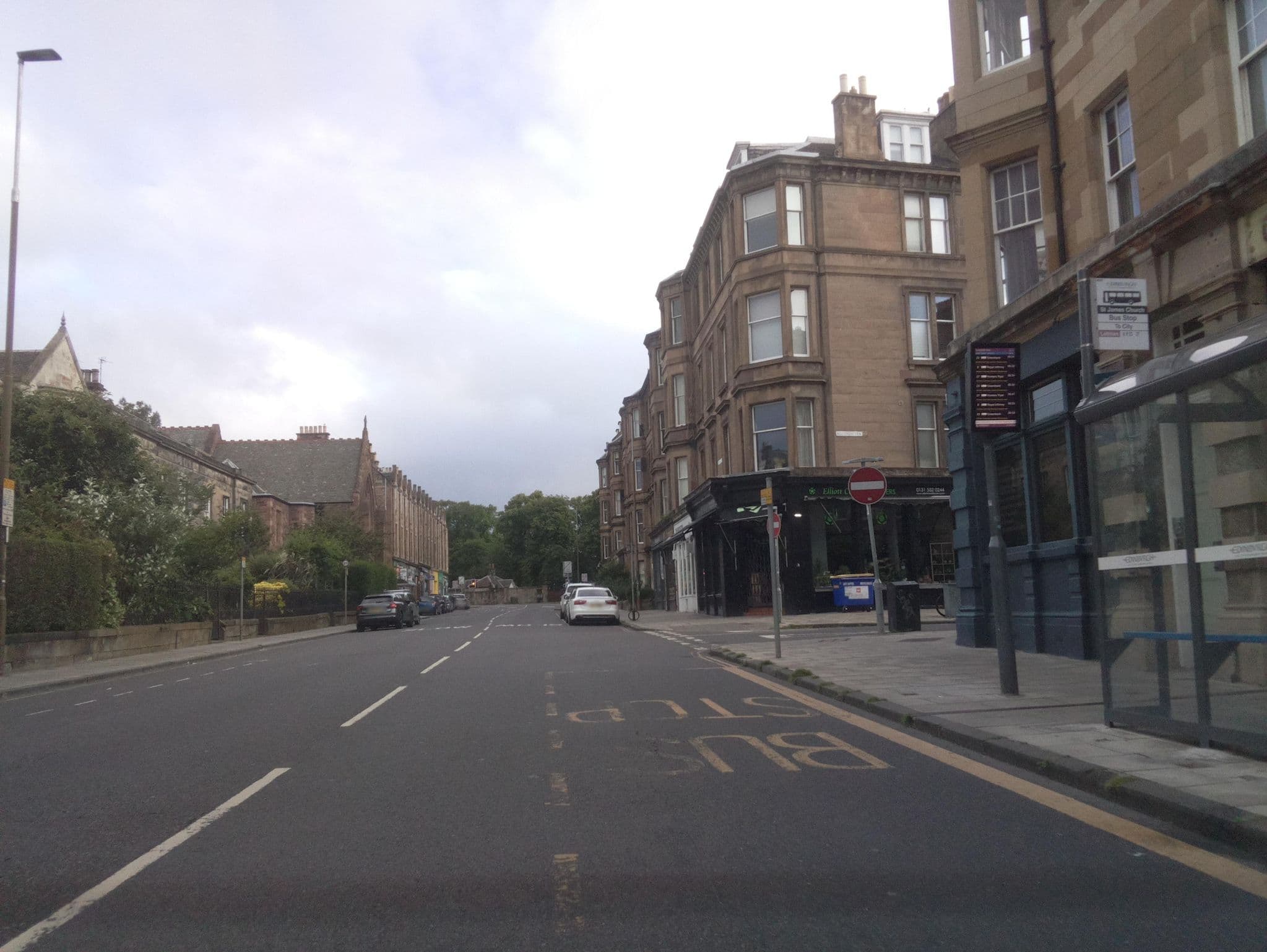 Street view near Out of This World, Edinburgh — © southglos (CC BY-SA · Mapillary)