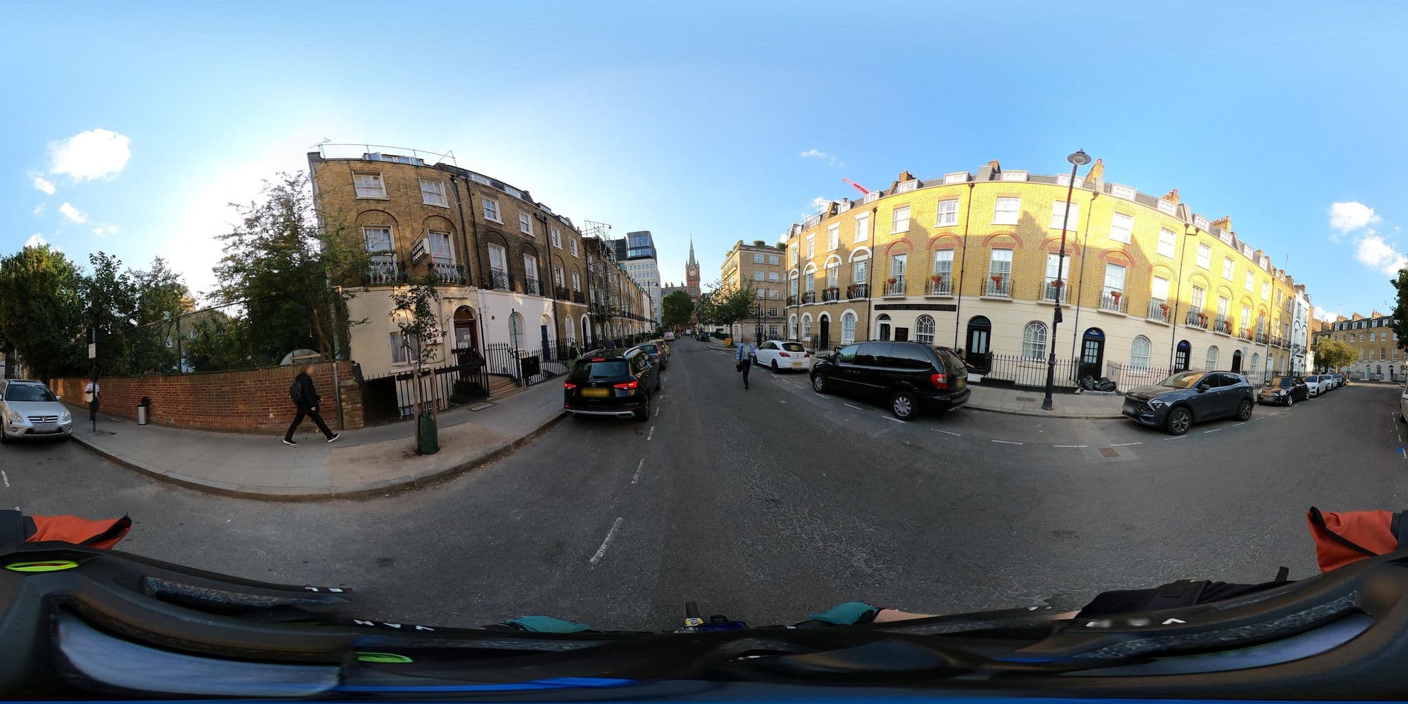 Street view near The Apollo, King's Cross — © Stefdegreef (CC BY-SA · Mapillary)