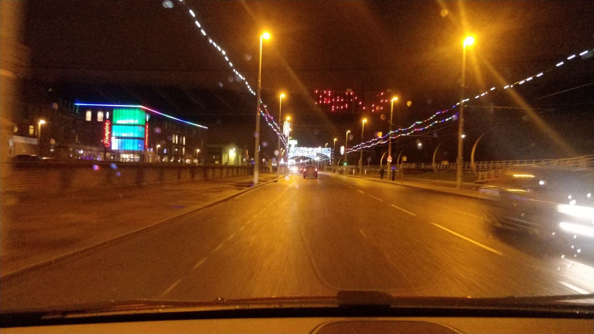 Street view near The Kingsbury Hotel, Blackpool