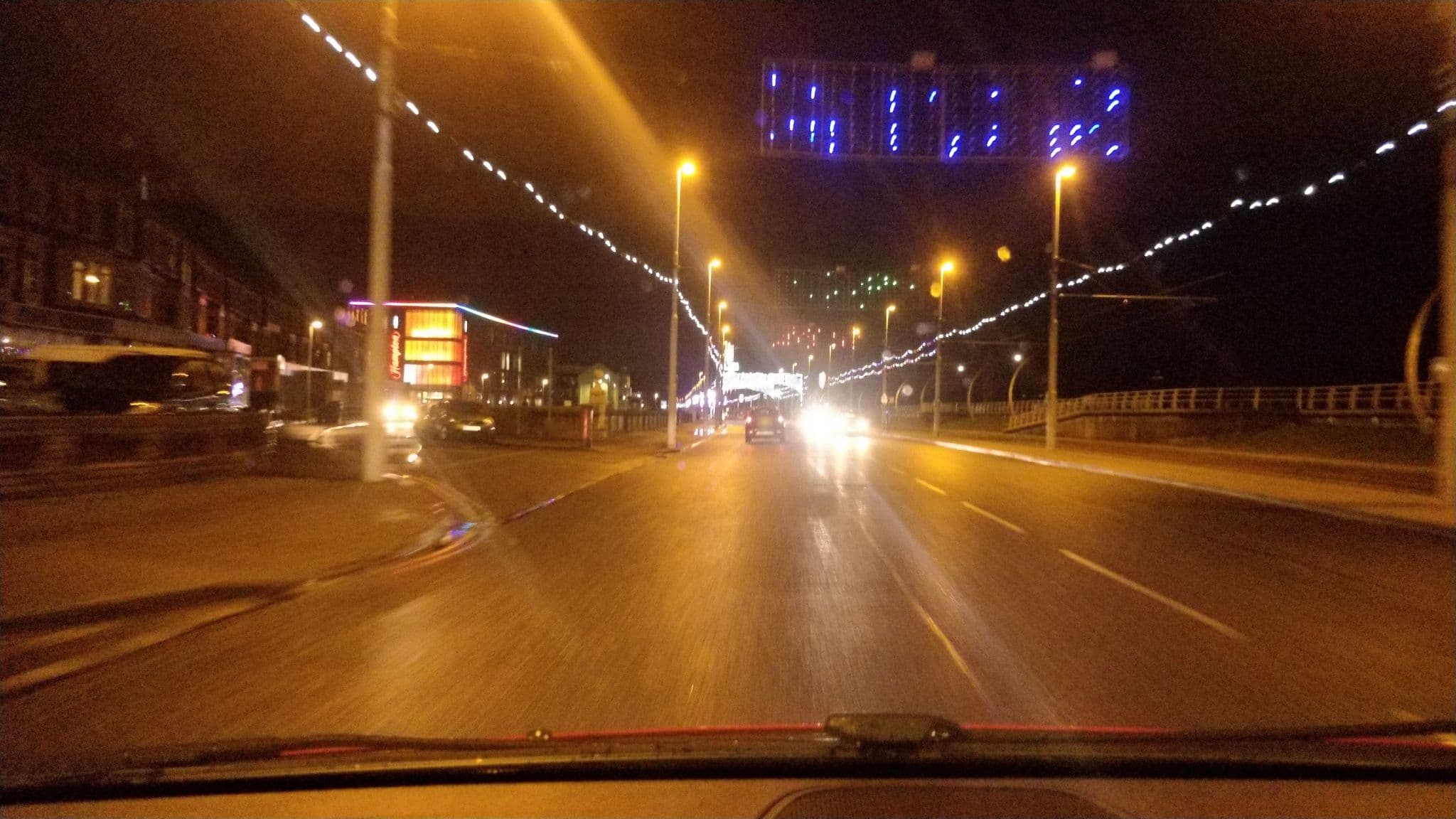 Street view near The Colwyn Hotel, Blackpool