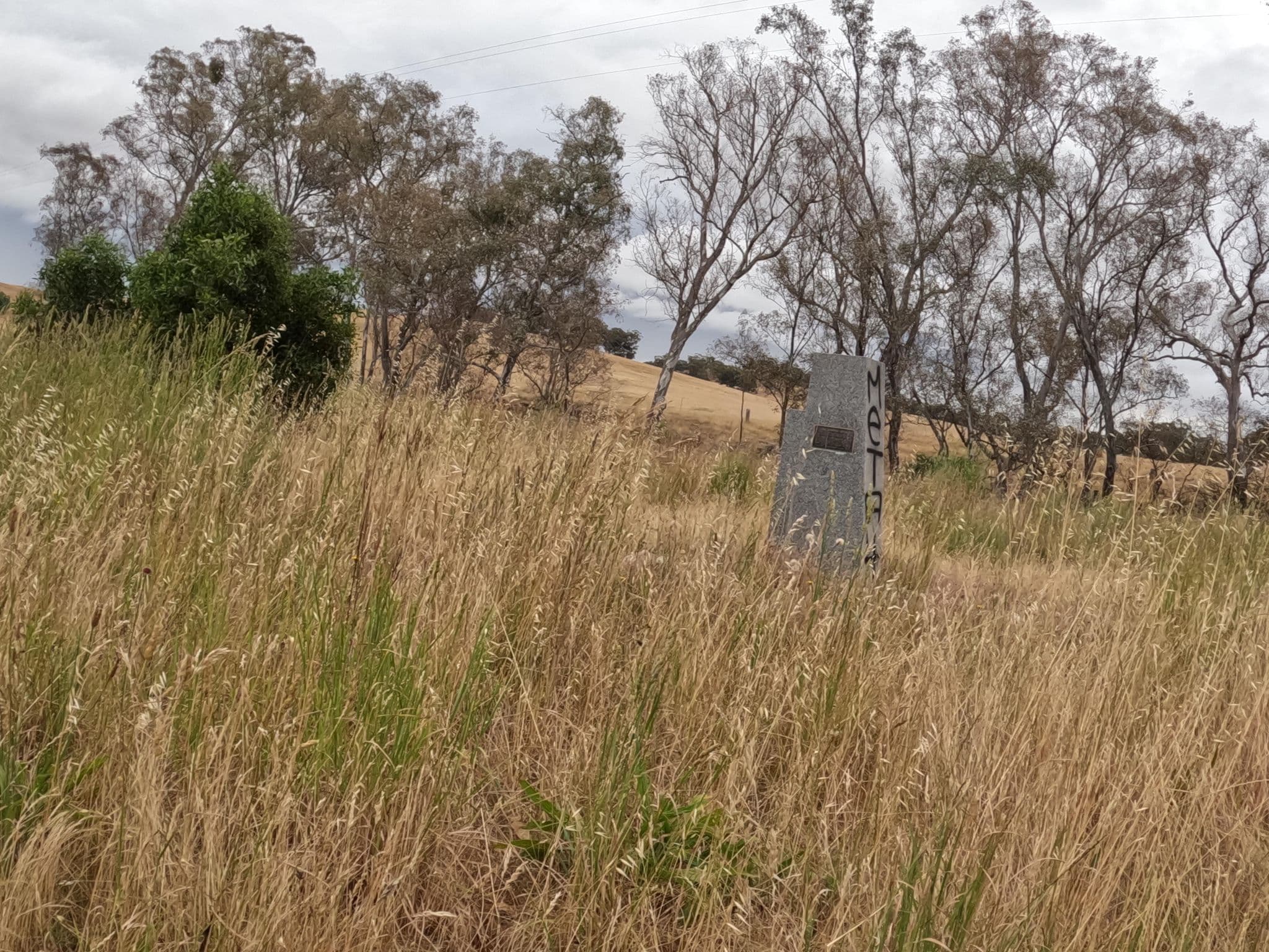 Street view near Jessie Kennedy Reserve, Campbells Creek — © skillsy (CC BY-SA · Mapillary)