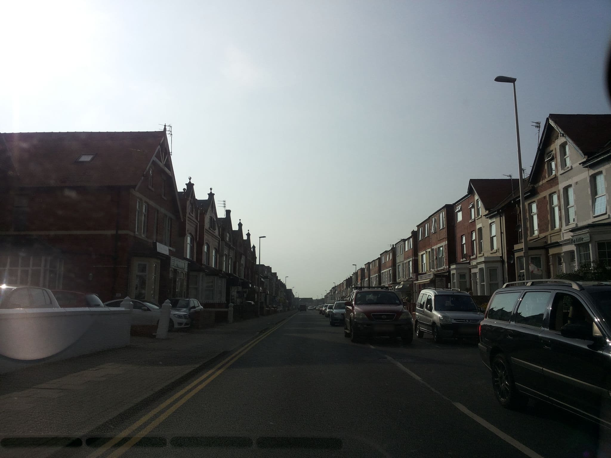 Street view near Eden House, Blackpool