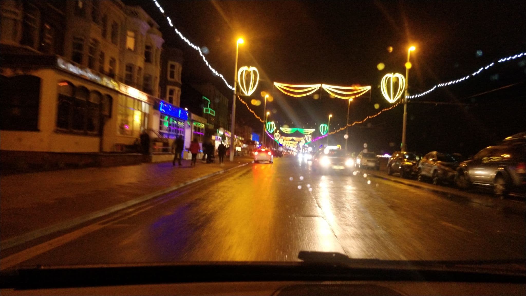 Street view near The Chimes On The Sea, Blackpool