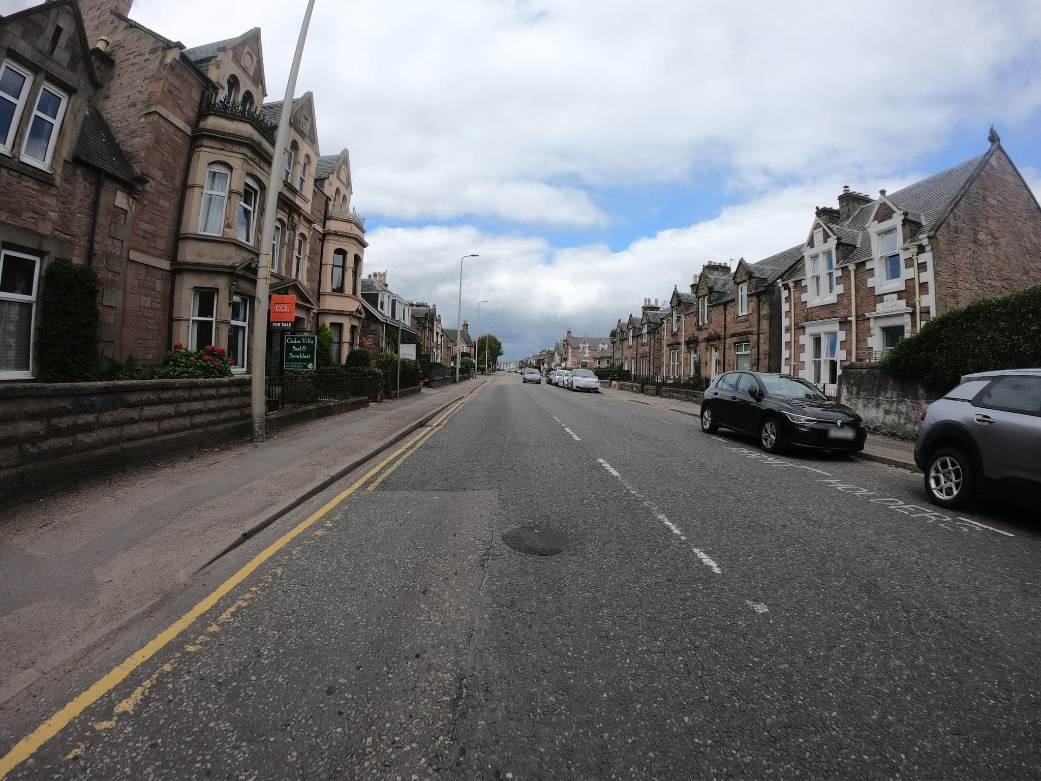 Street view near Cedar Villa, Inverness