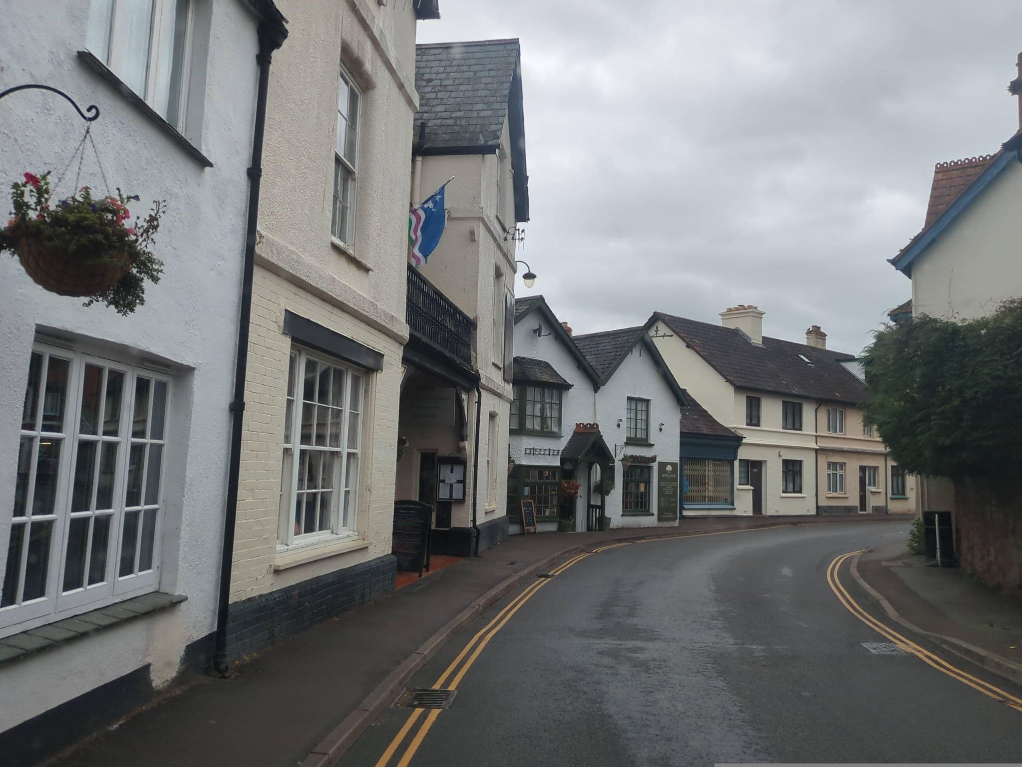Street view near Lorna Doone Hotel & Restaurant, Porlock — © swinetown (CC BY-SA · Mapillary)
