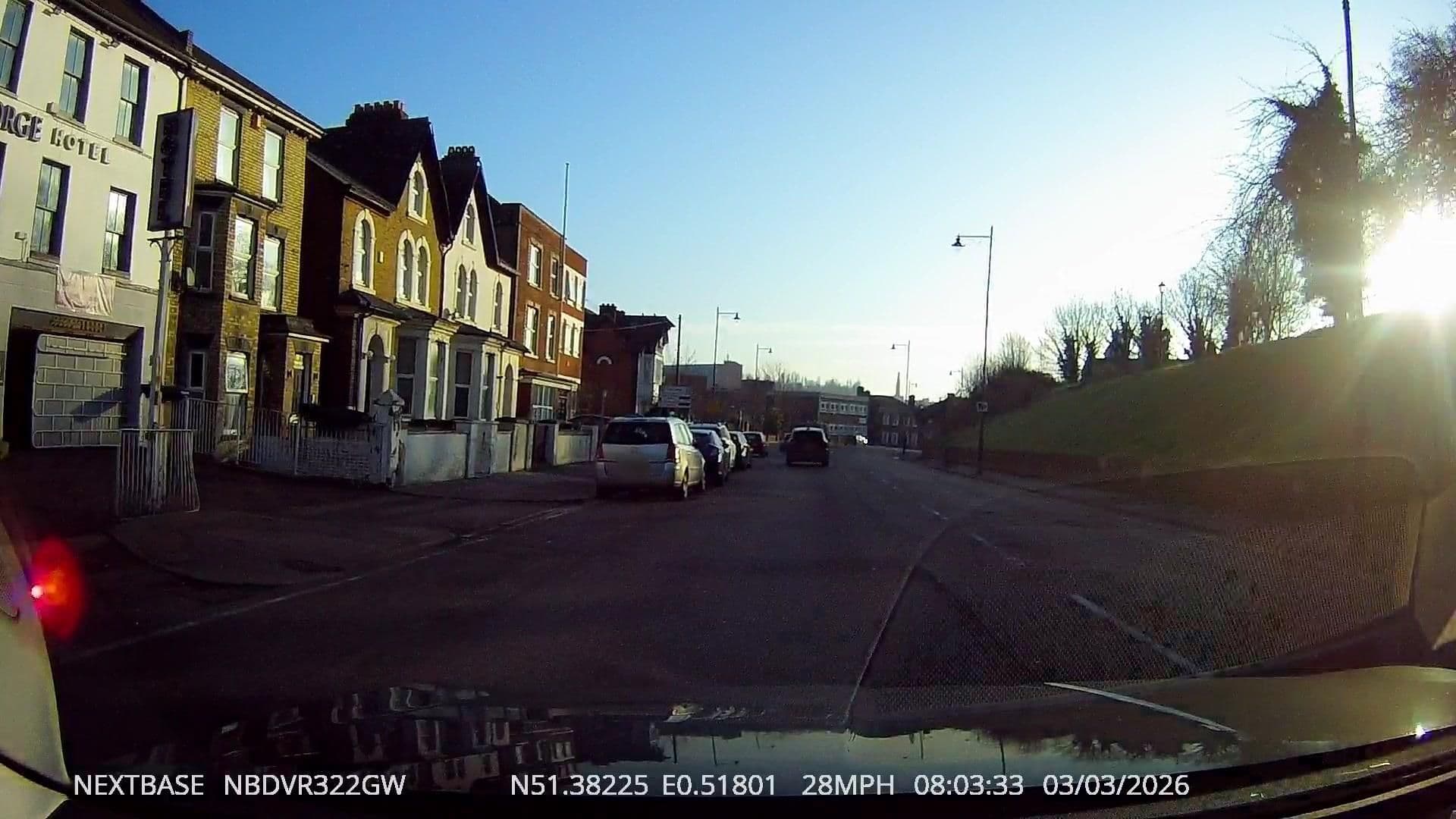 Street view near St. George Hotel, Chatham — © tallguy (CC BY-SA · Mapillary)